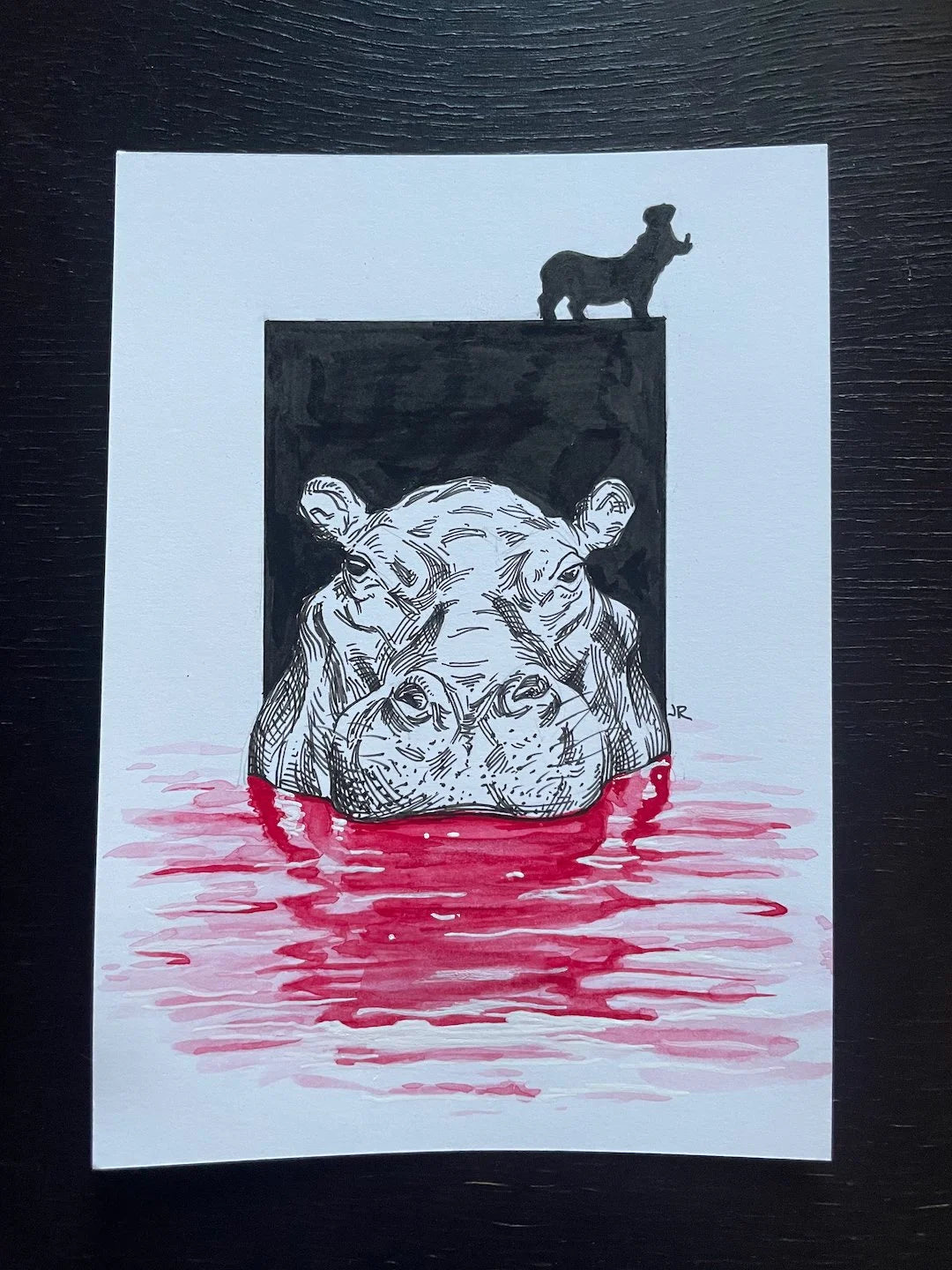 Zooctober 2024, Day 5: “Hippo”