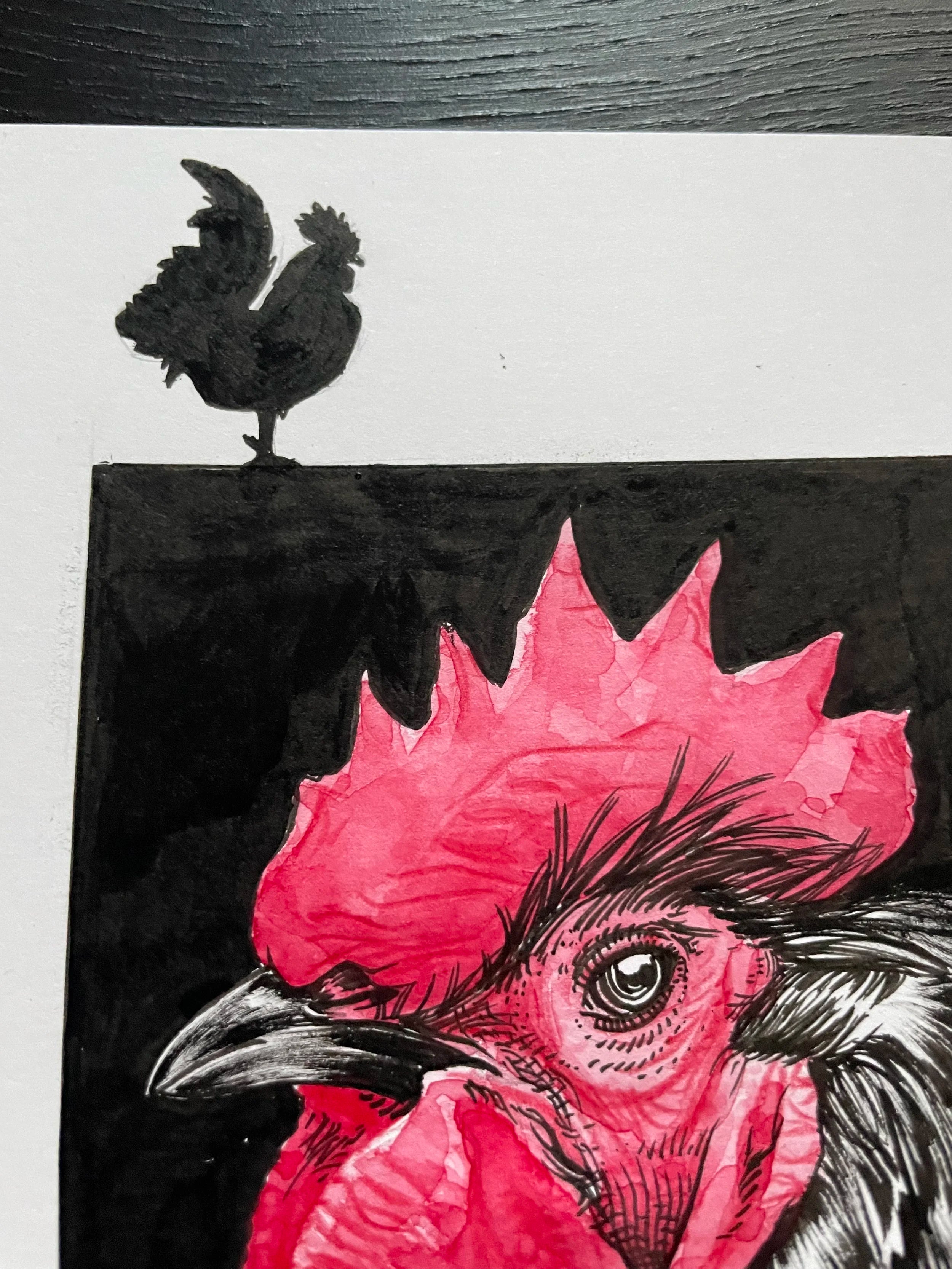 Zooctober 2024, Day 6: “Rooster”