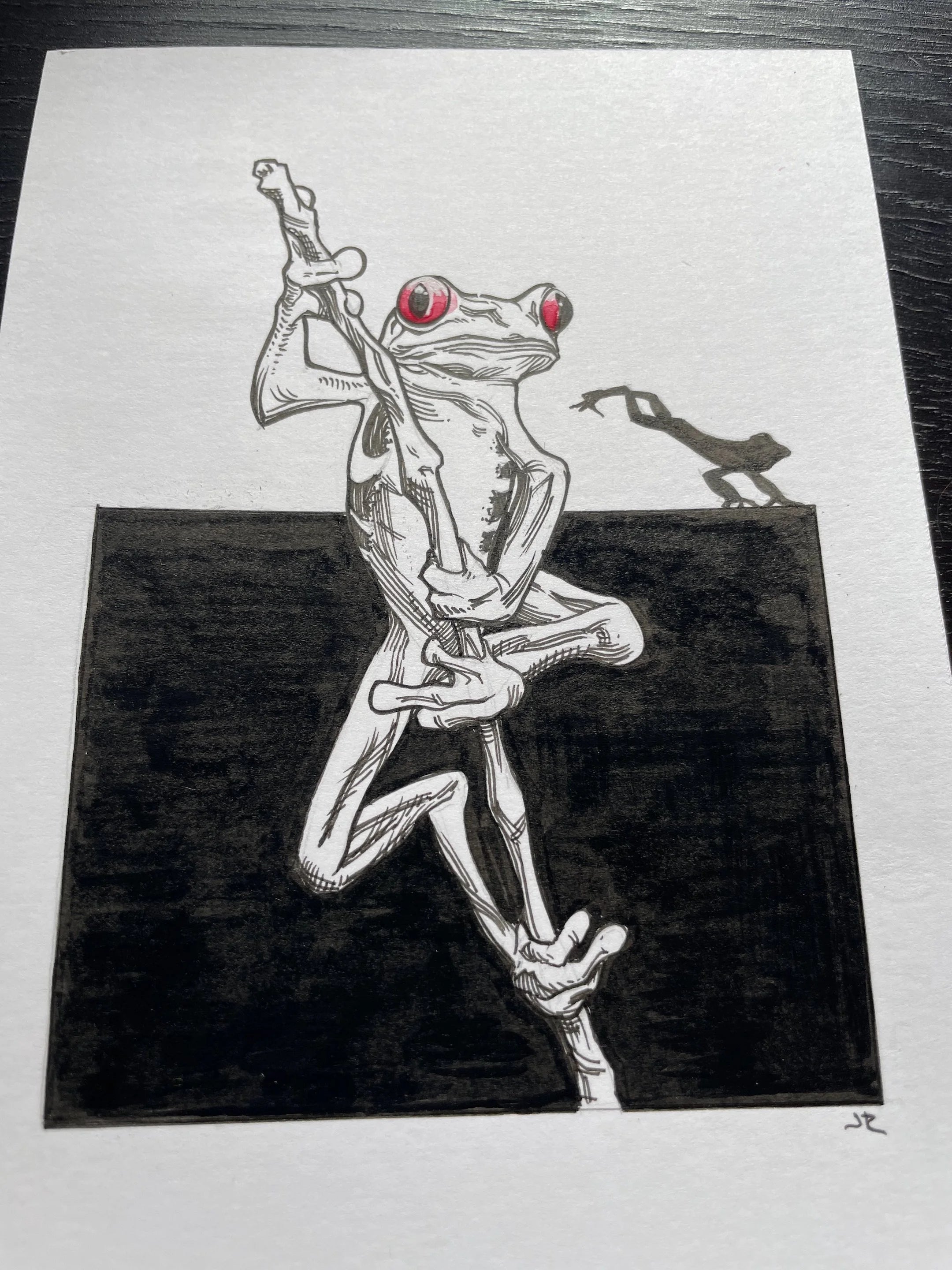 Zooctober 2024, Day 9: “Frog”