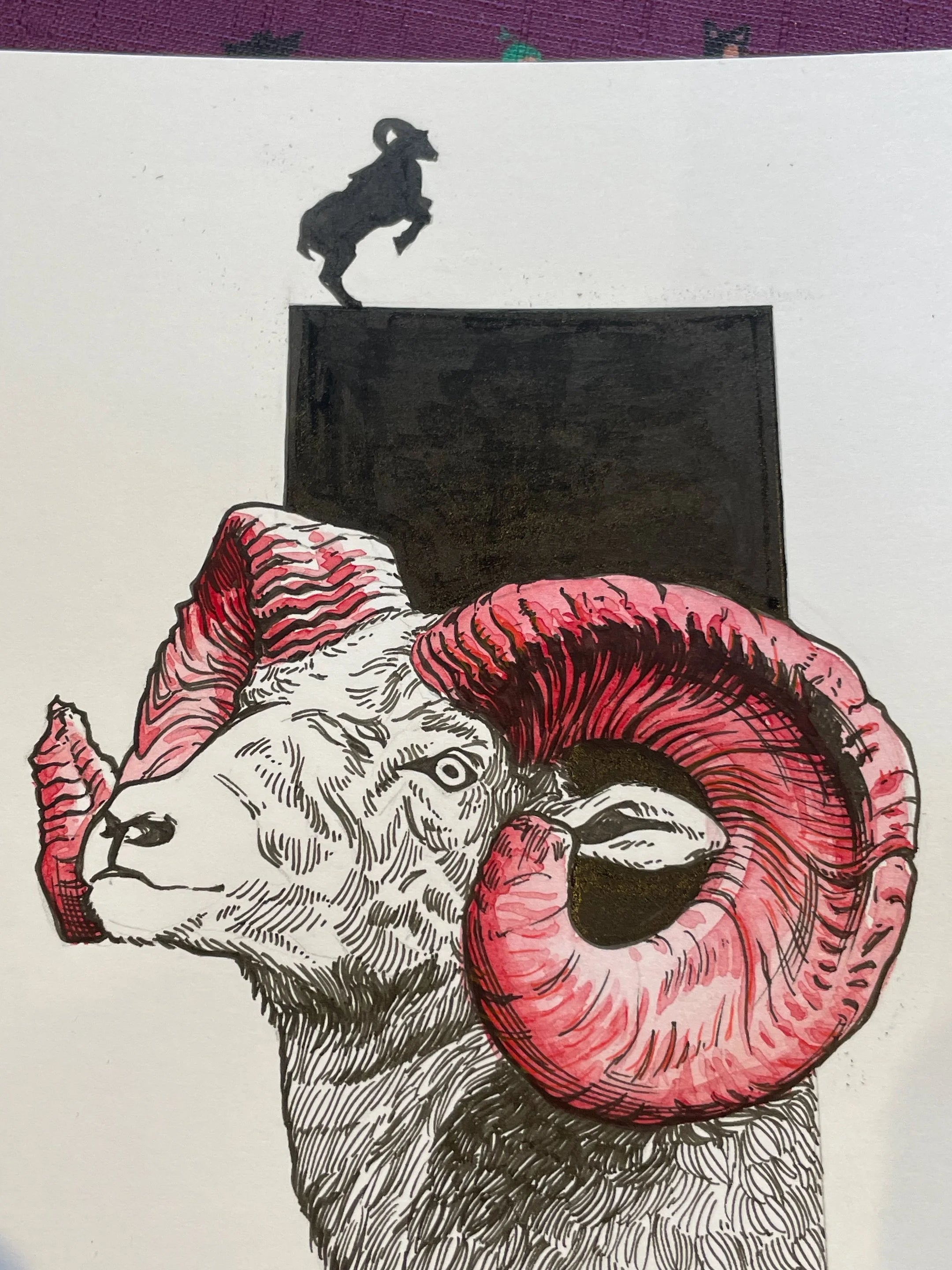 Zooctober 2024, Day 10: “Goat”