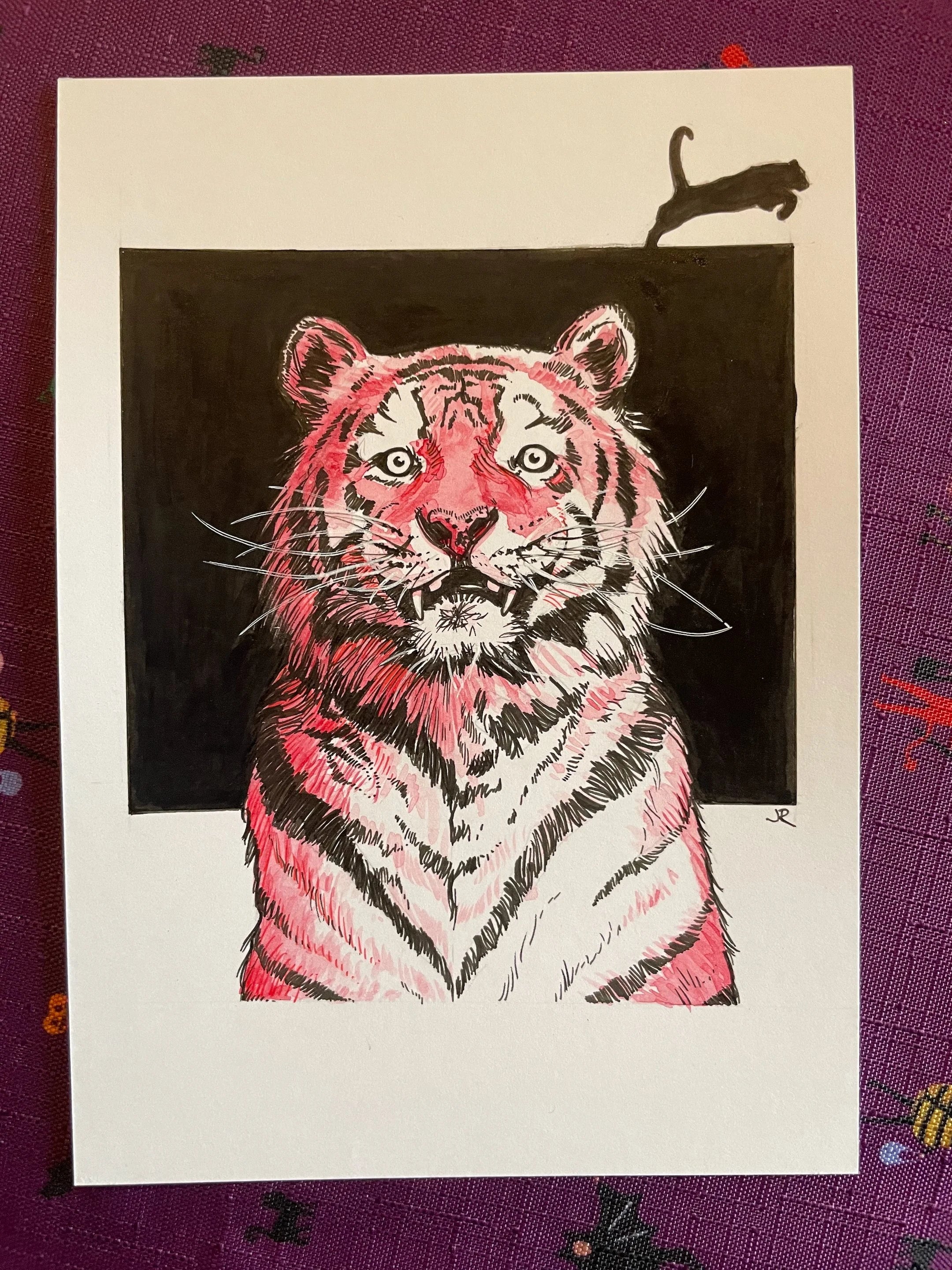 Zooctober 2024, Day 12: “Tiger”