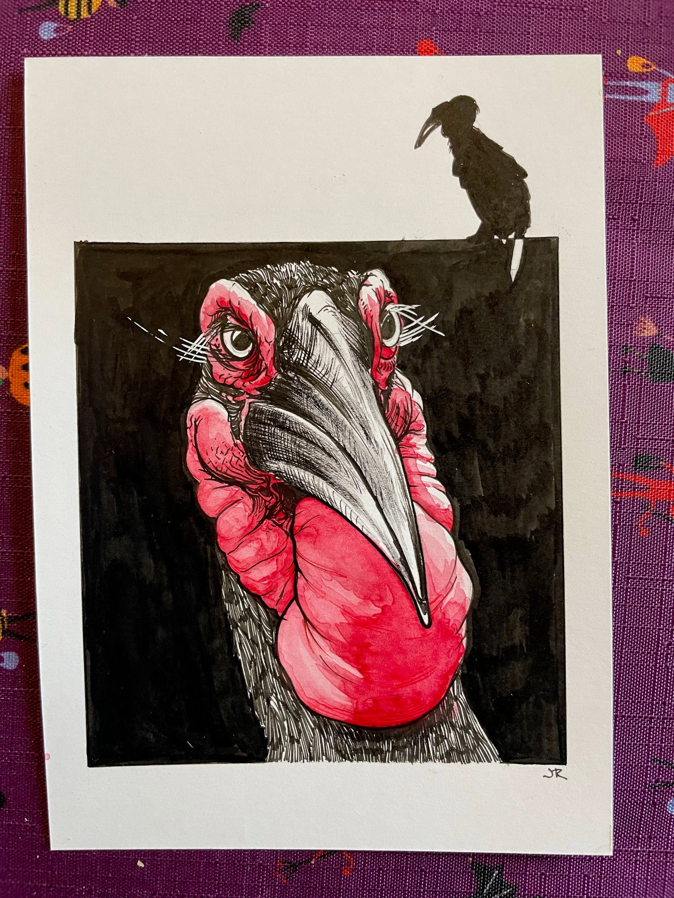 Zooctober 2024, Day 14: “Hornbill”
