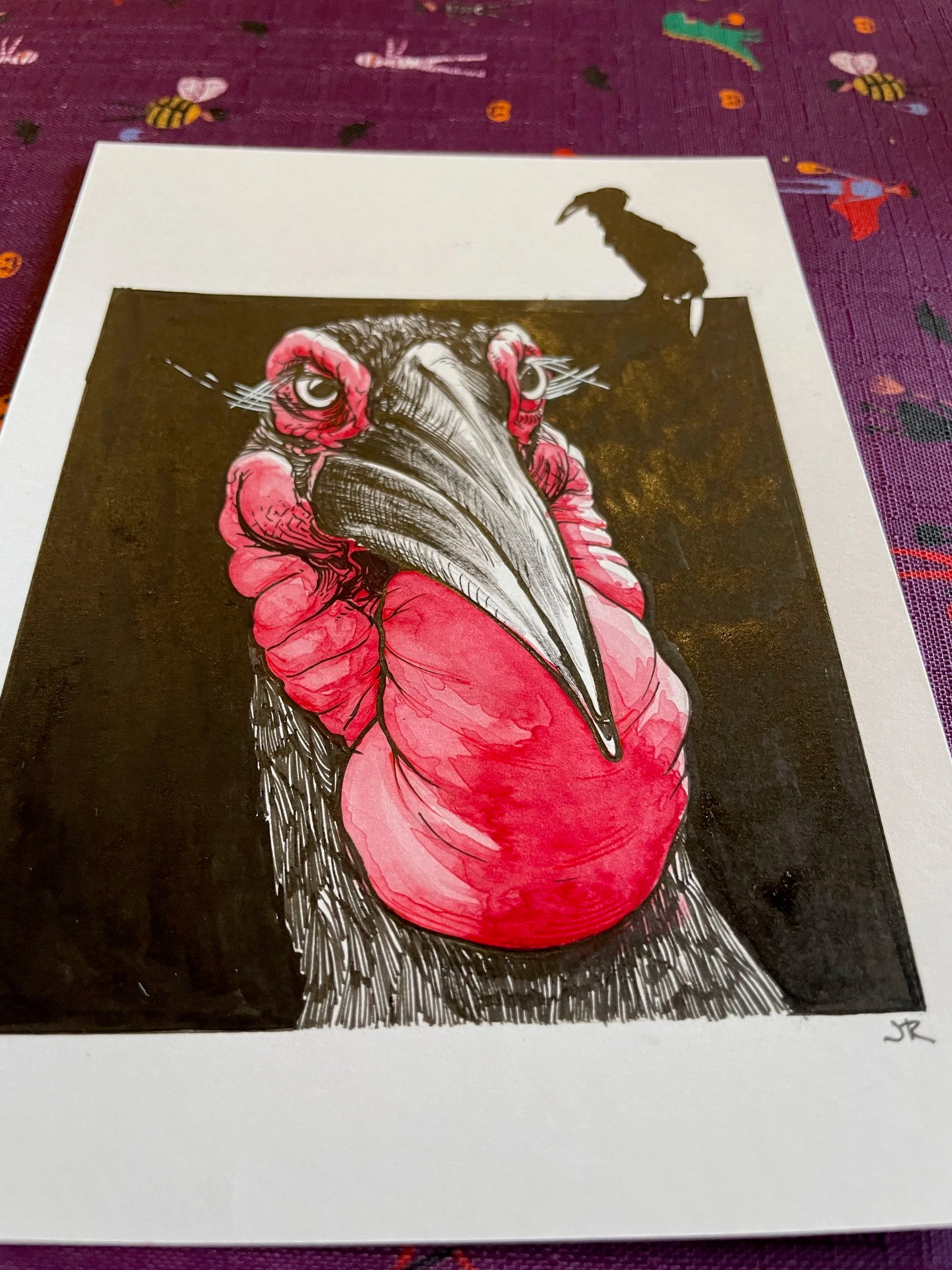 Zooctober 2024, Day 14: “Hornbill”