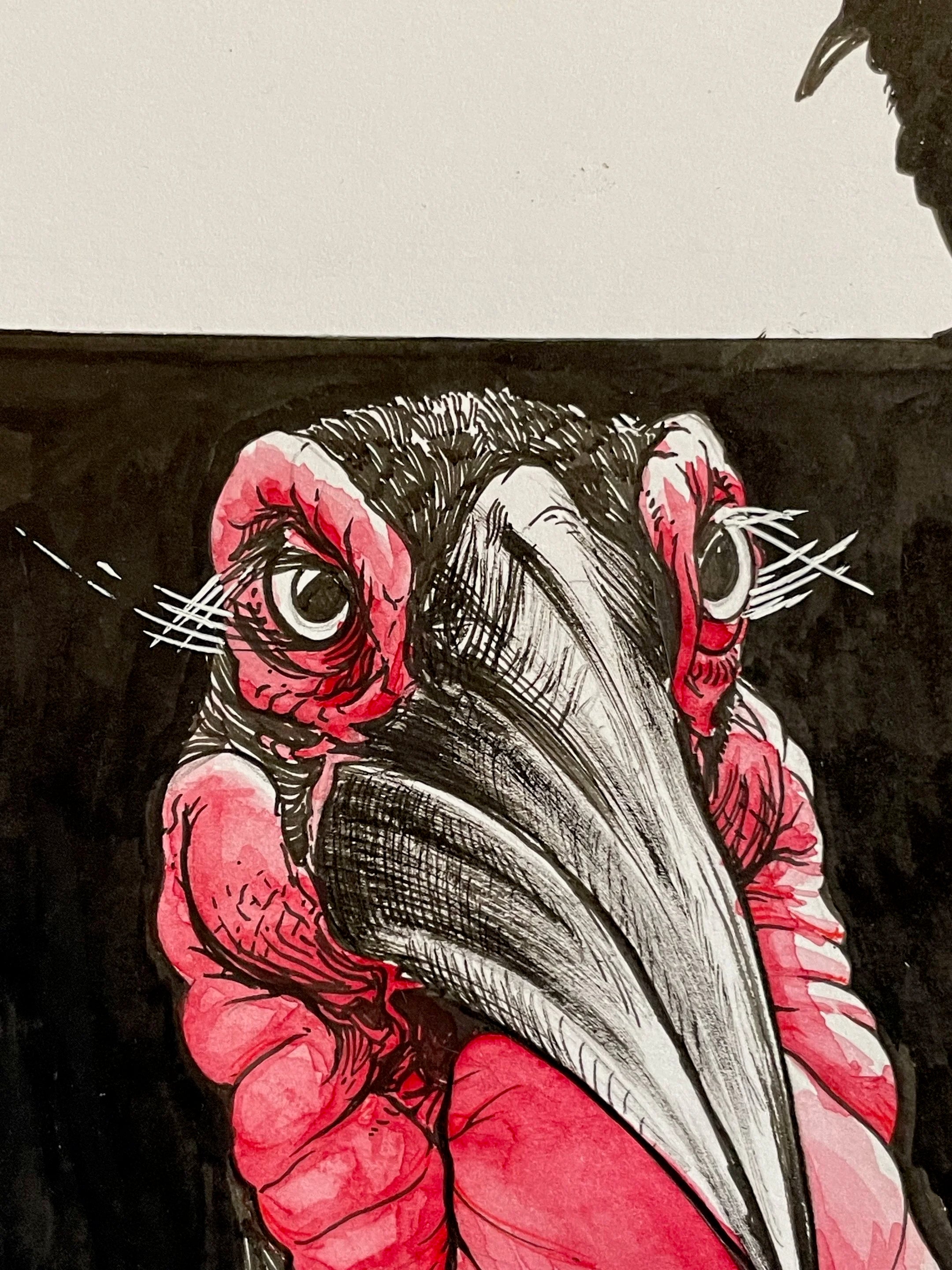 Zooctober 2024, Day 14: “Hornbill”