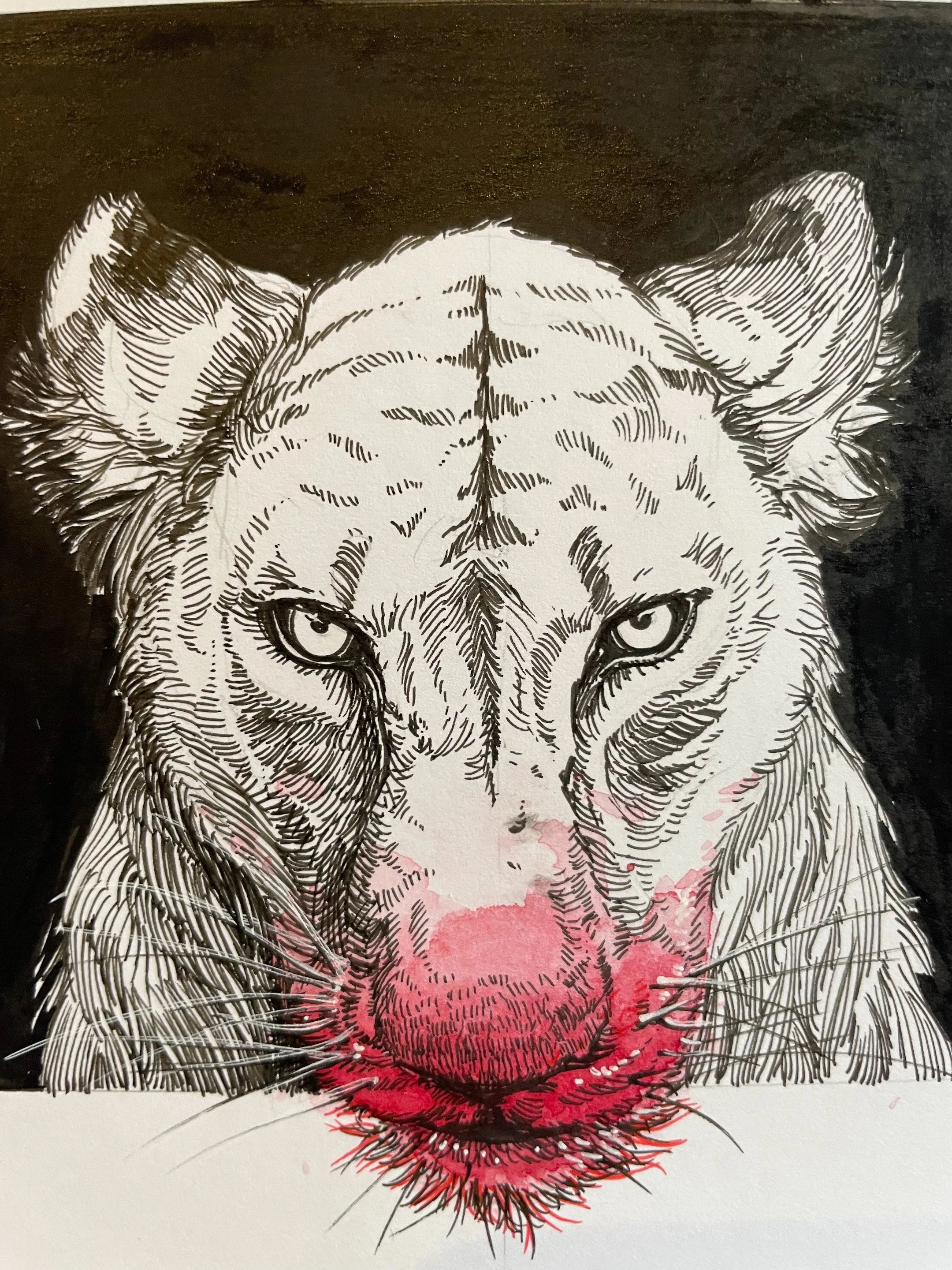 Zooctober 2024, Day 15: “Lion(ess)”