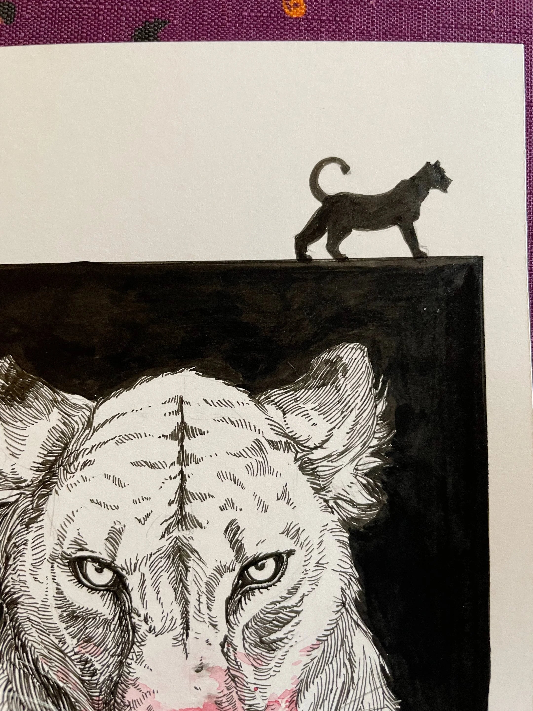 Zooctober 2024, Day 15: “Lion(ess)”