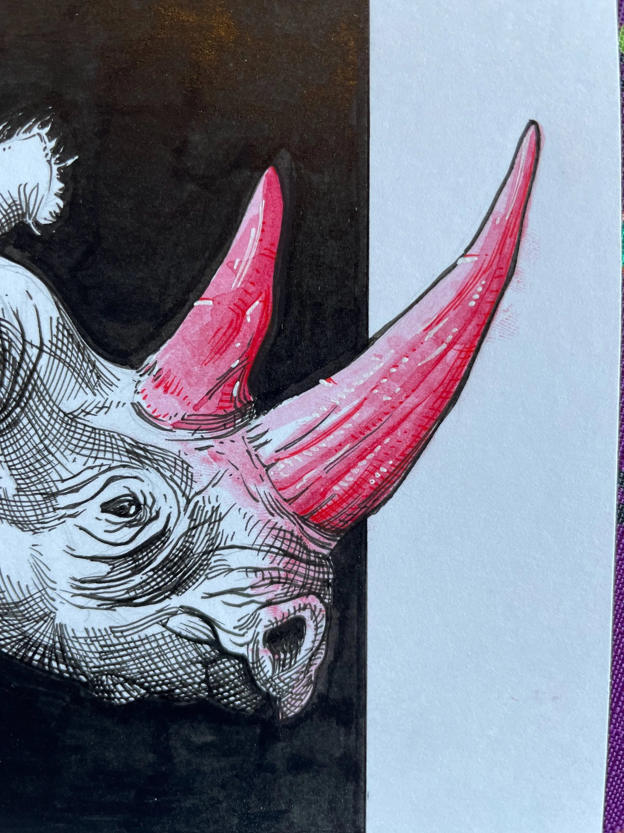 Zooctober 2024, Day 21: “Rhino”