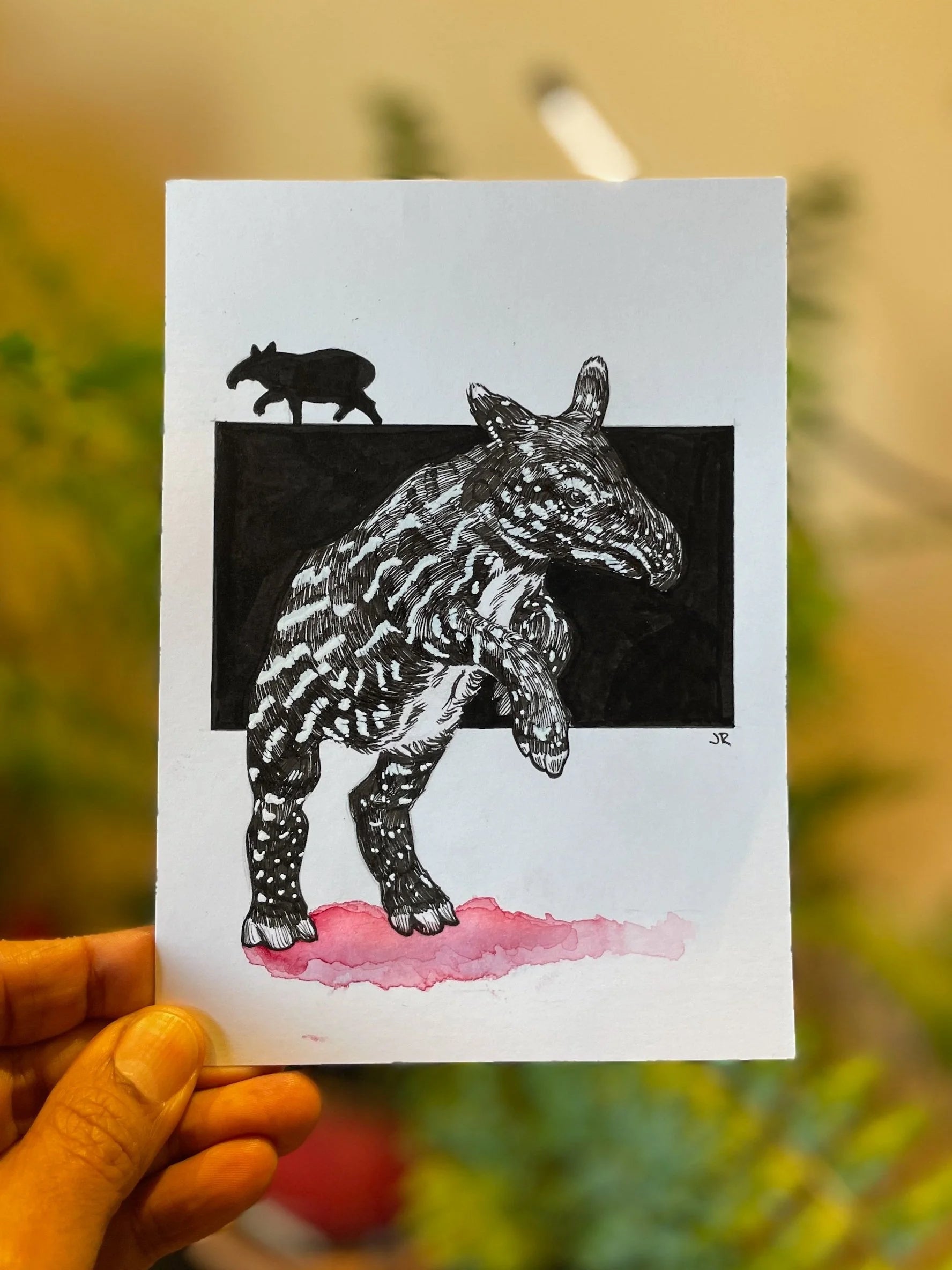 Zooctober 2024, Day 25: “Malayan Tapir”