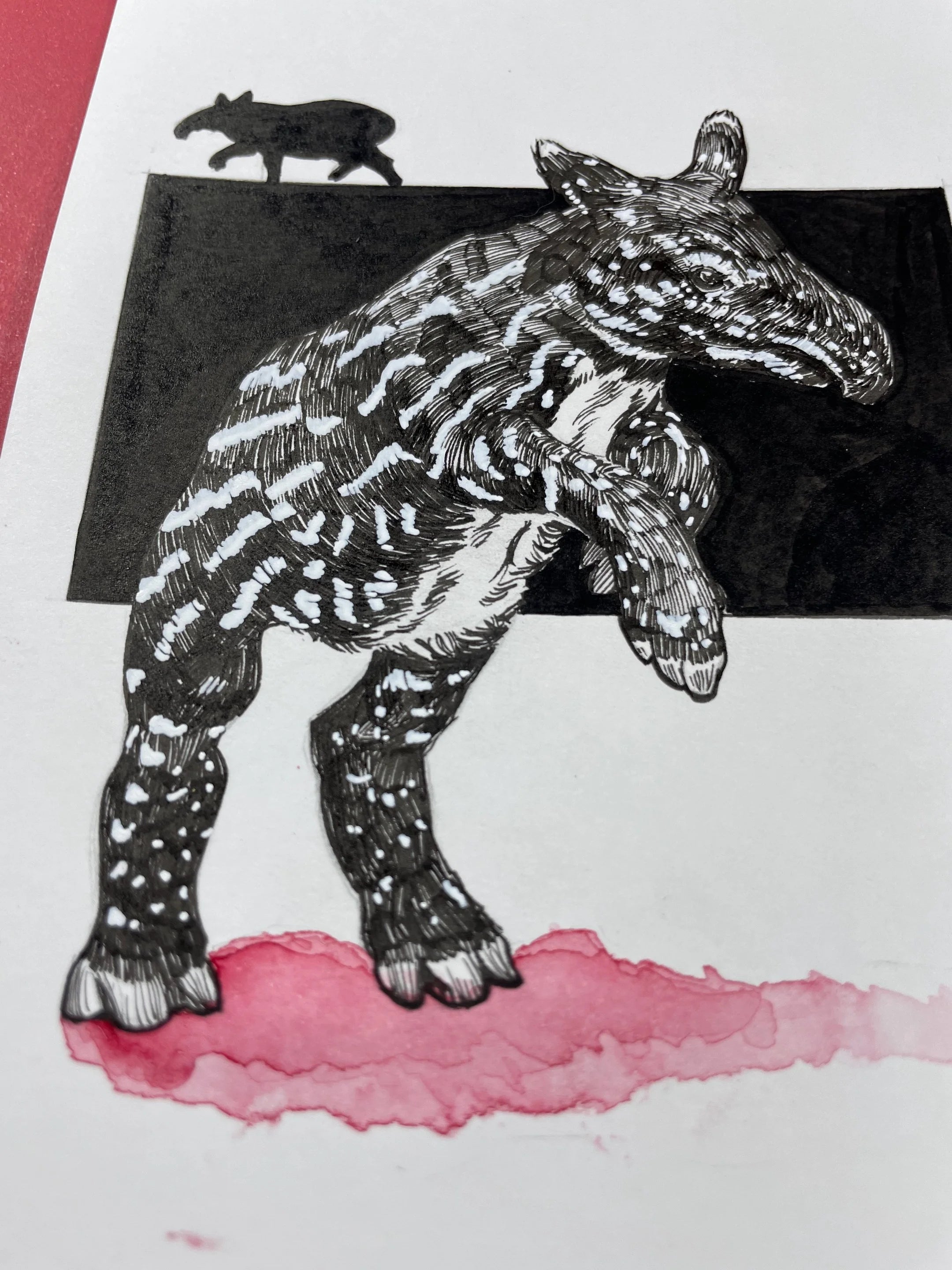 Zooctober 2024, Day 25: “Malayan Tapir”