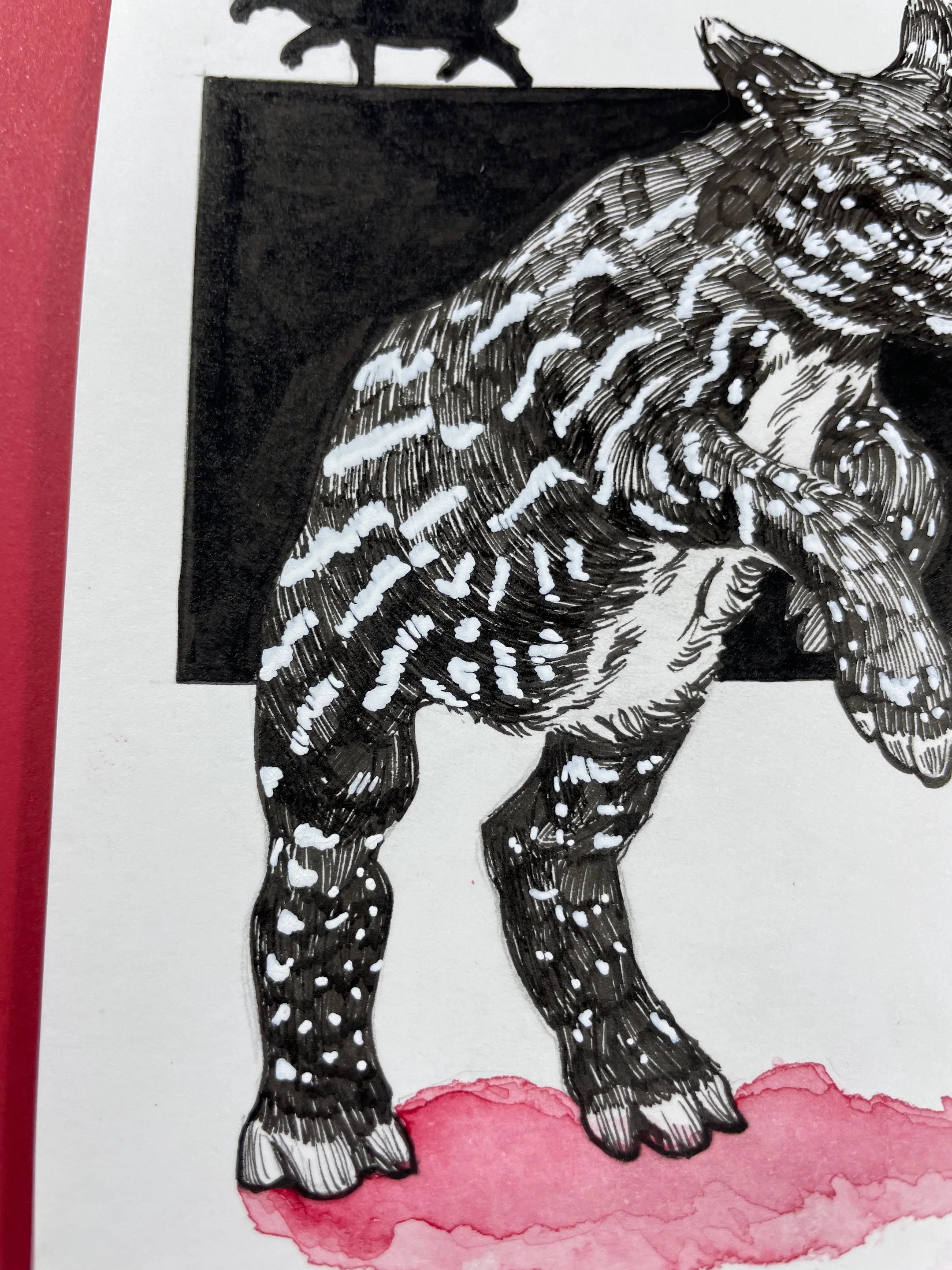 Zooctober 2024, Day 25: “Malayan Tapir”