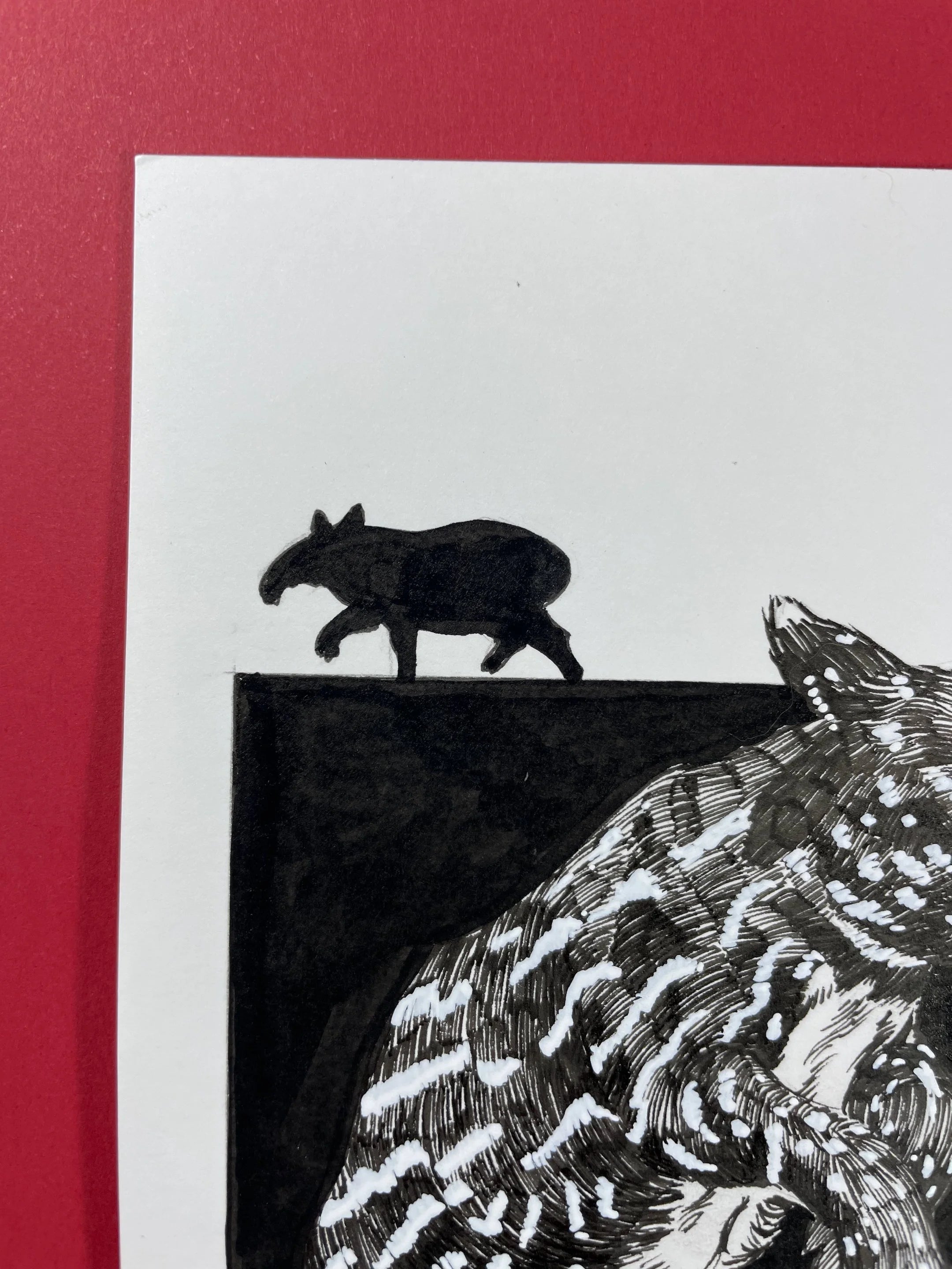 Zooctober 2024, Day 25: “Malayan Tapir”