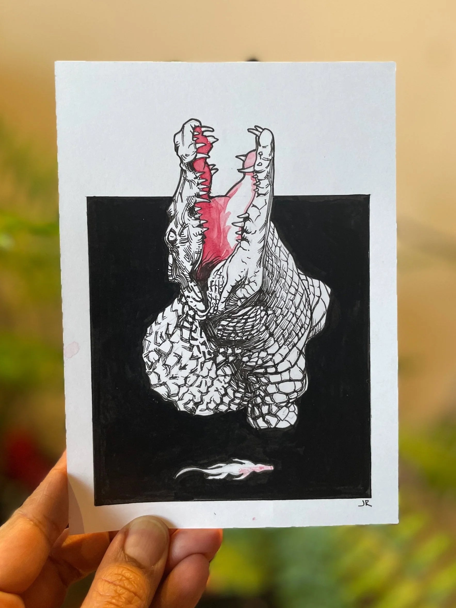 Zooctober 2024, Day 30: “Croc”