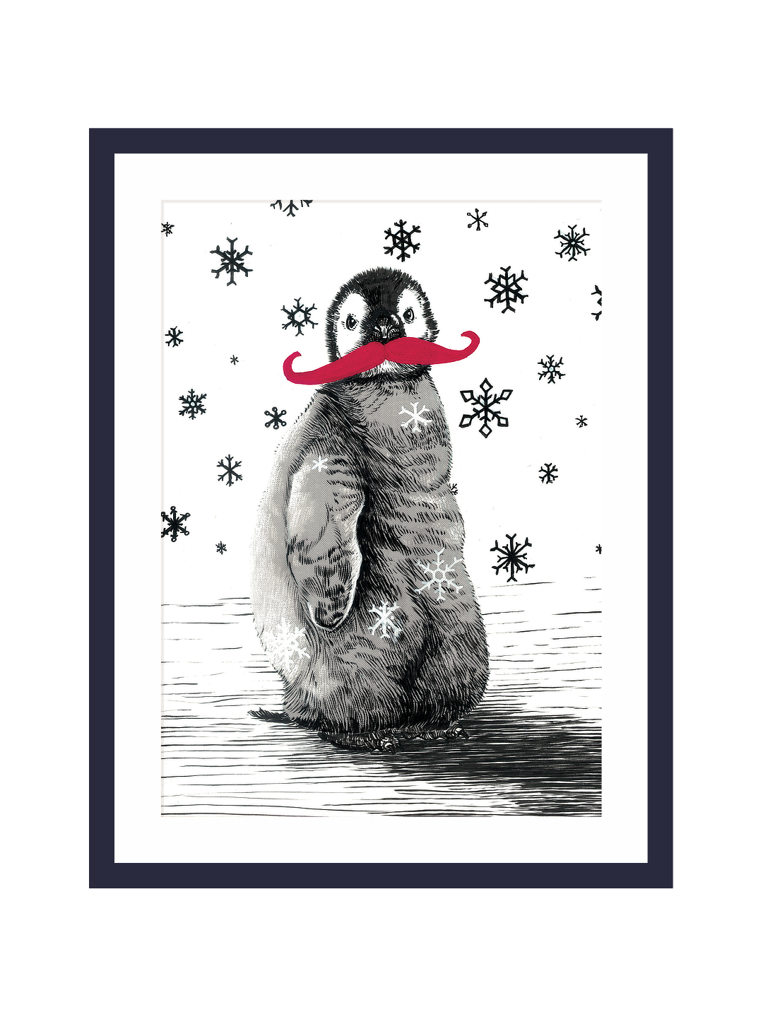 Zooctober 2025-Day 1: "Moustache" (Print)