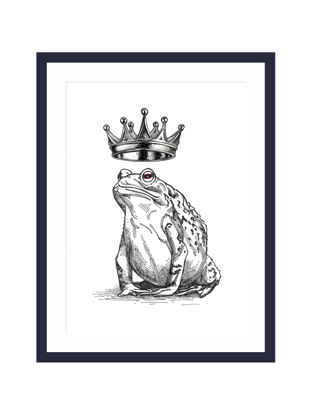 Zooctober 2025-Day 3: “Crown” (Print)
