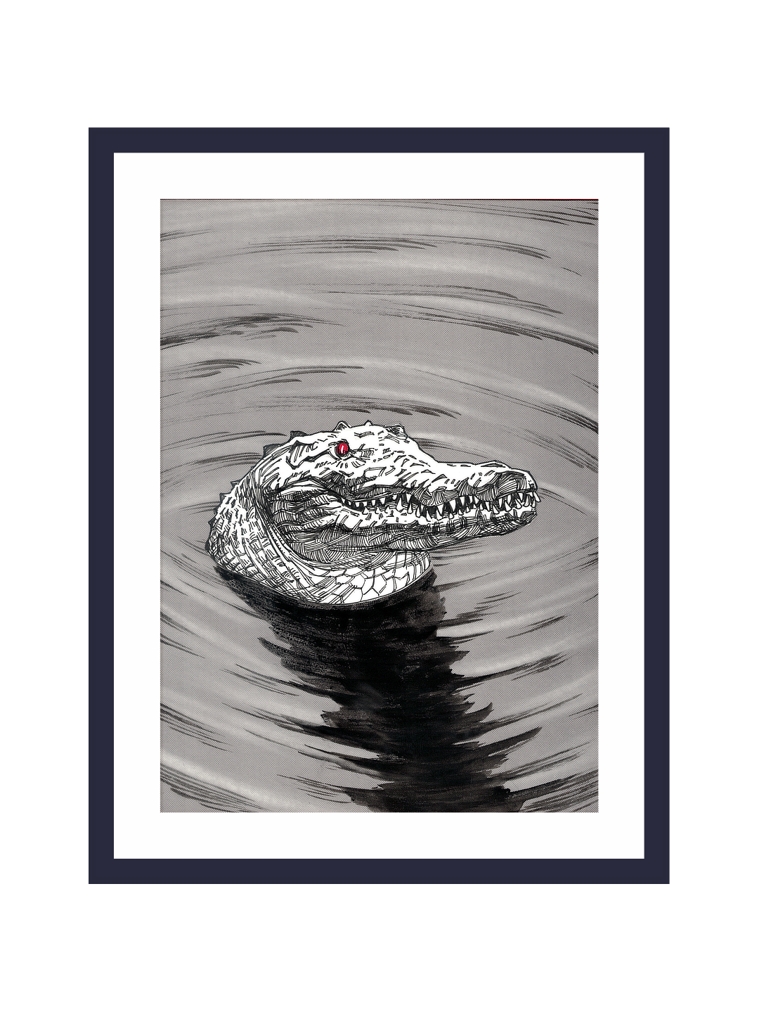 Zooctober 2025-Day 4: "Murky” (Print)