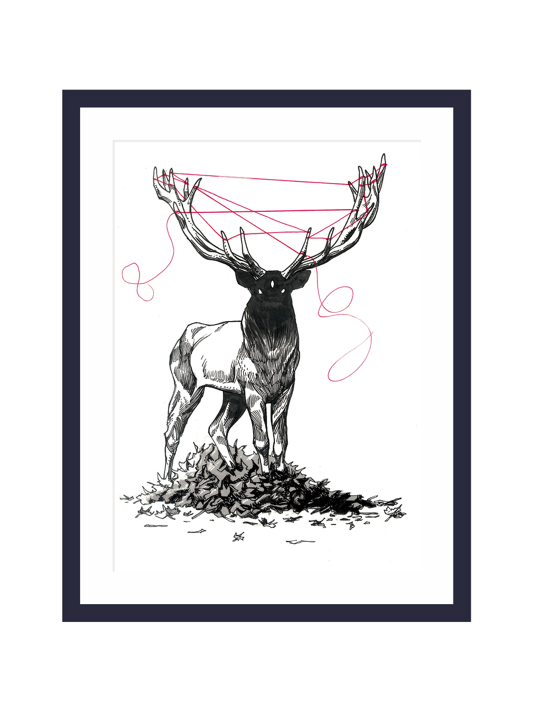 Zooctober 2025-Day 5: “Deer” (Print)