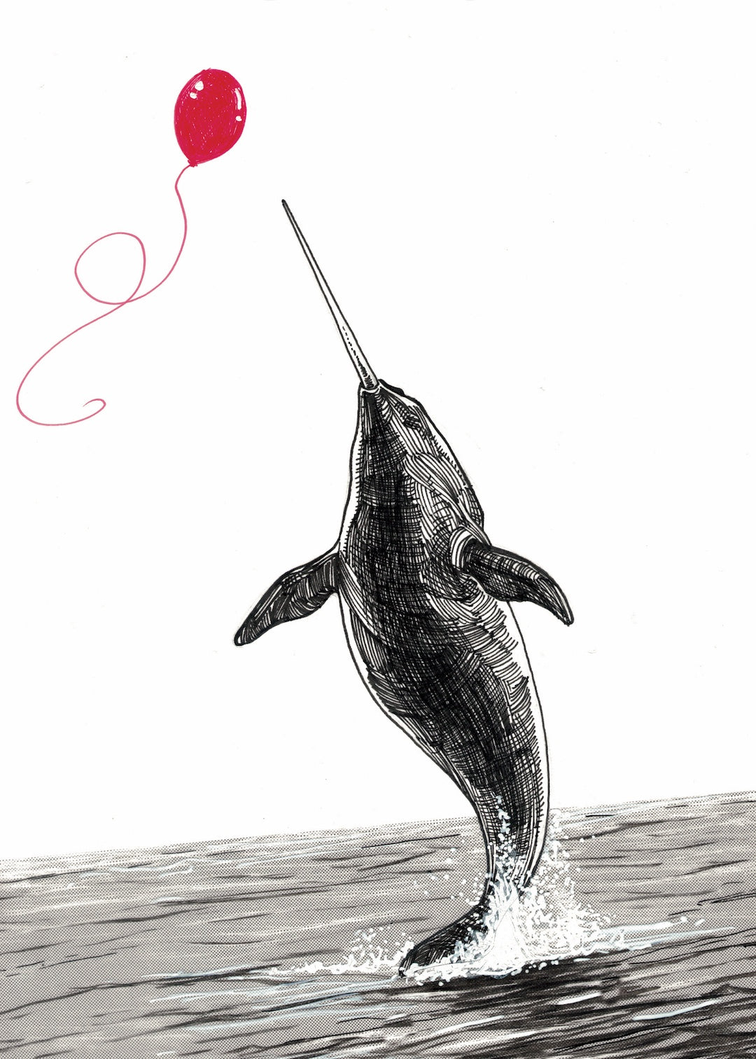 Zooctober 2025-Day 6: “Pierce” (Print)