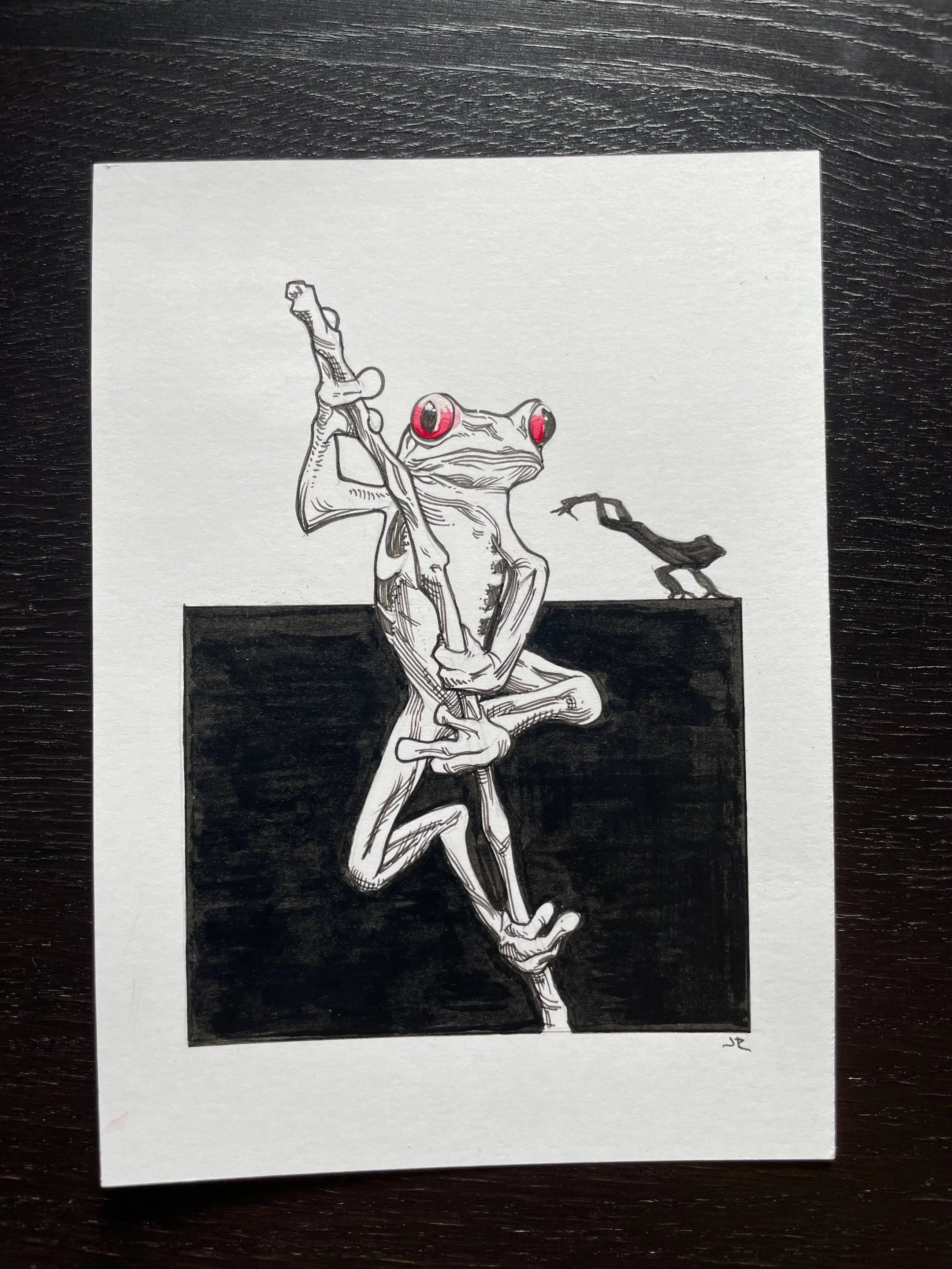Zooctober 2024, Day 9: “Frog”