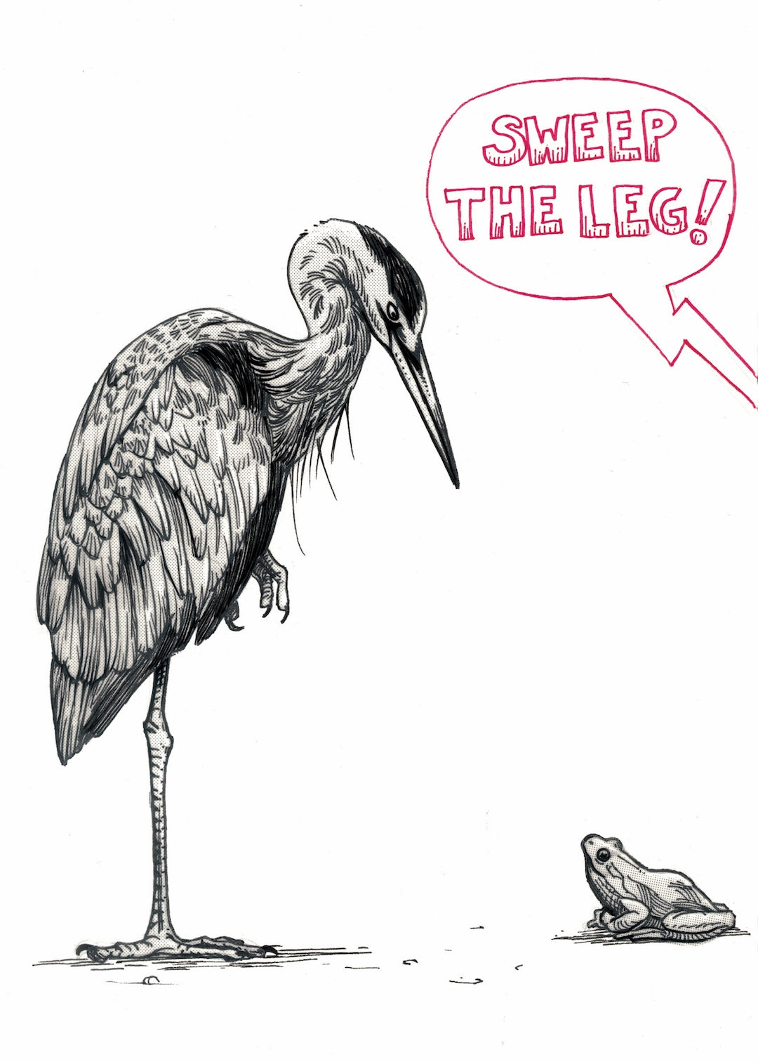 Zooctober 2025-Day 10: “Sweep” (Print)