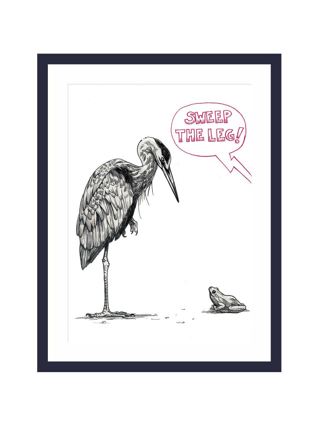 Zooctober 2025-Day 10: “Sweep” (Print)