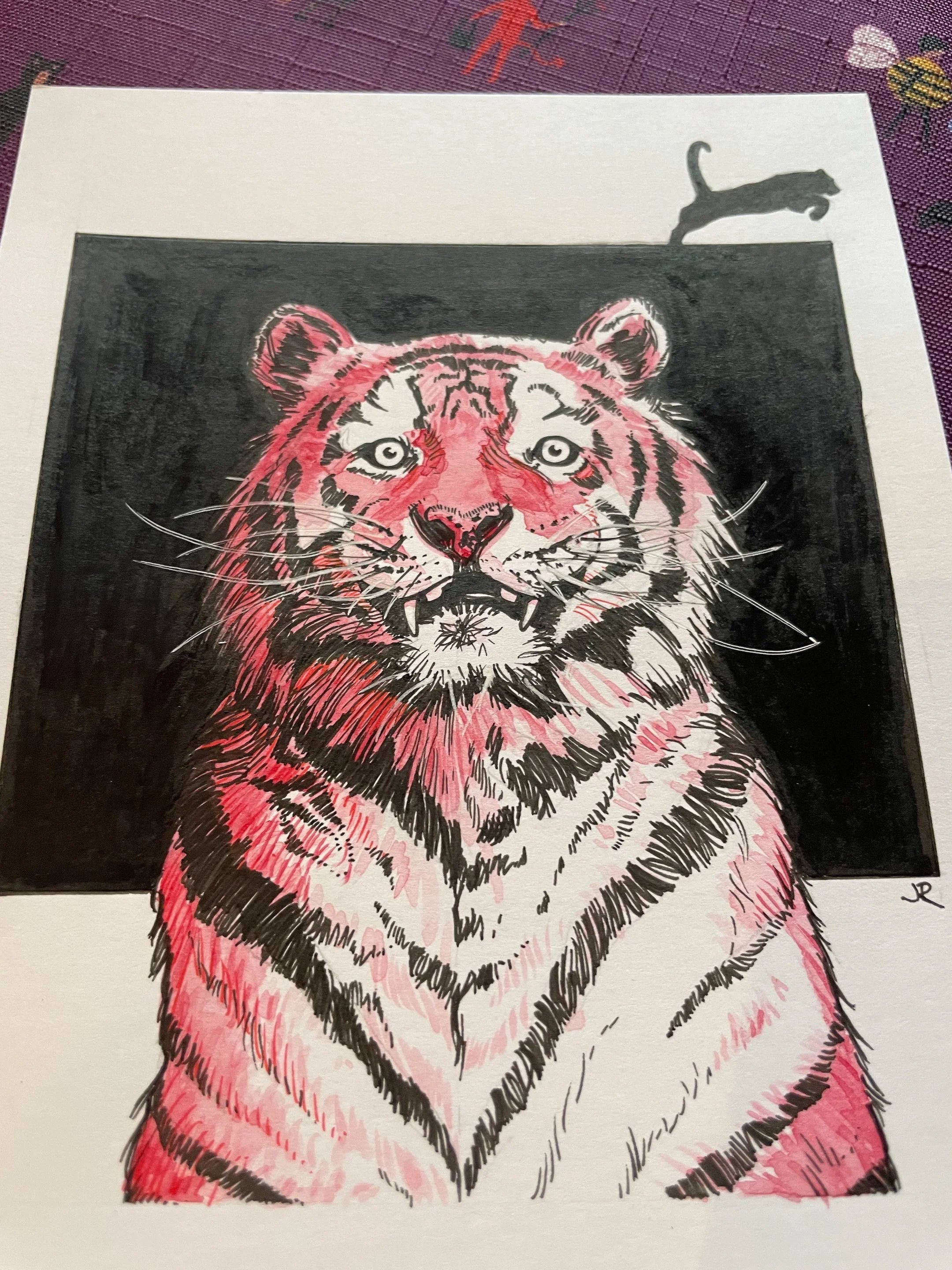 Zooctober 2024, Day 12: “Tiger”