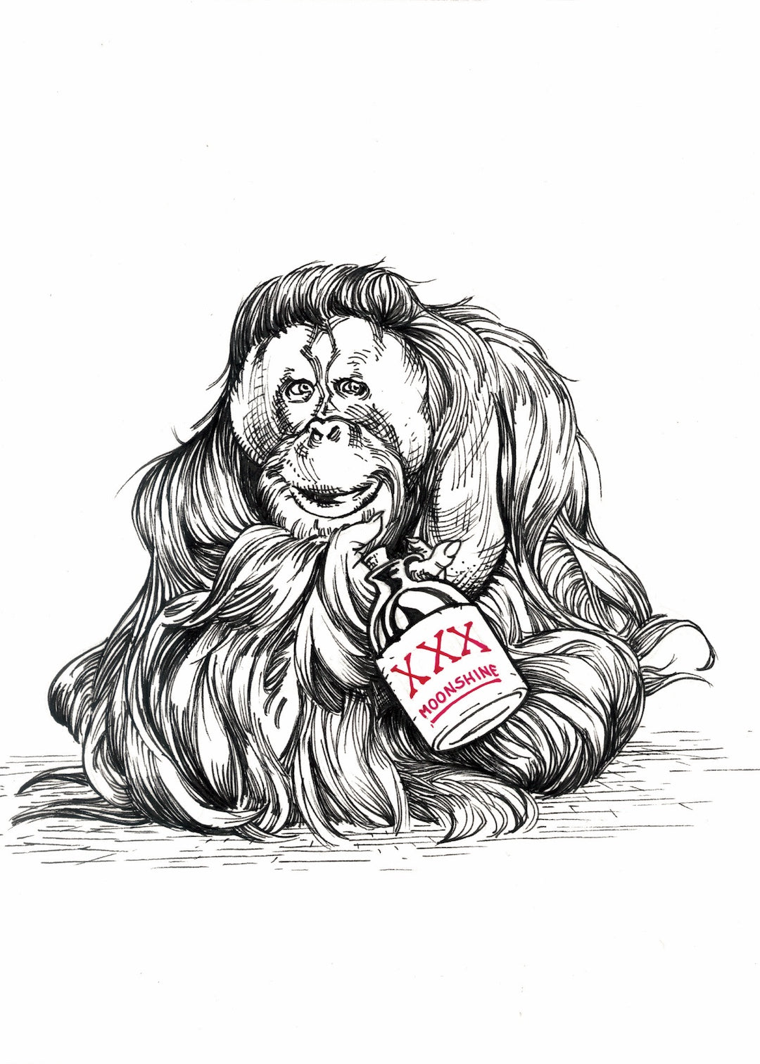 Zooctober 2025-Day 13: “Drink” (Print)