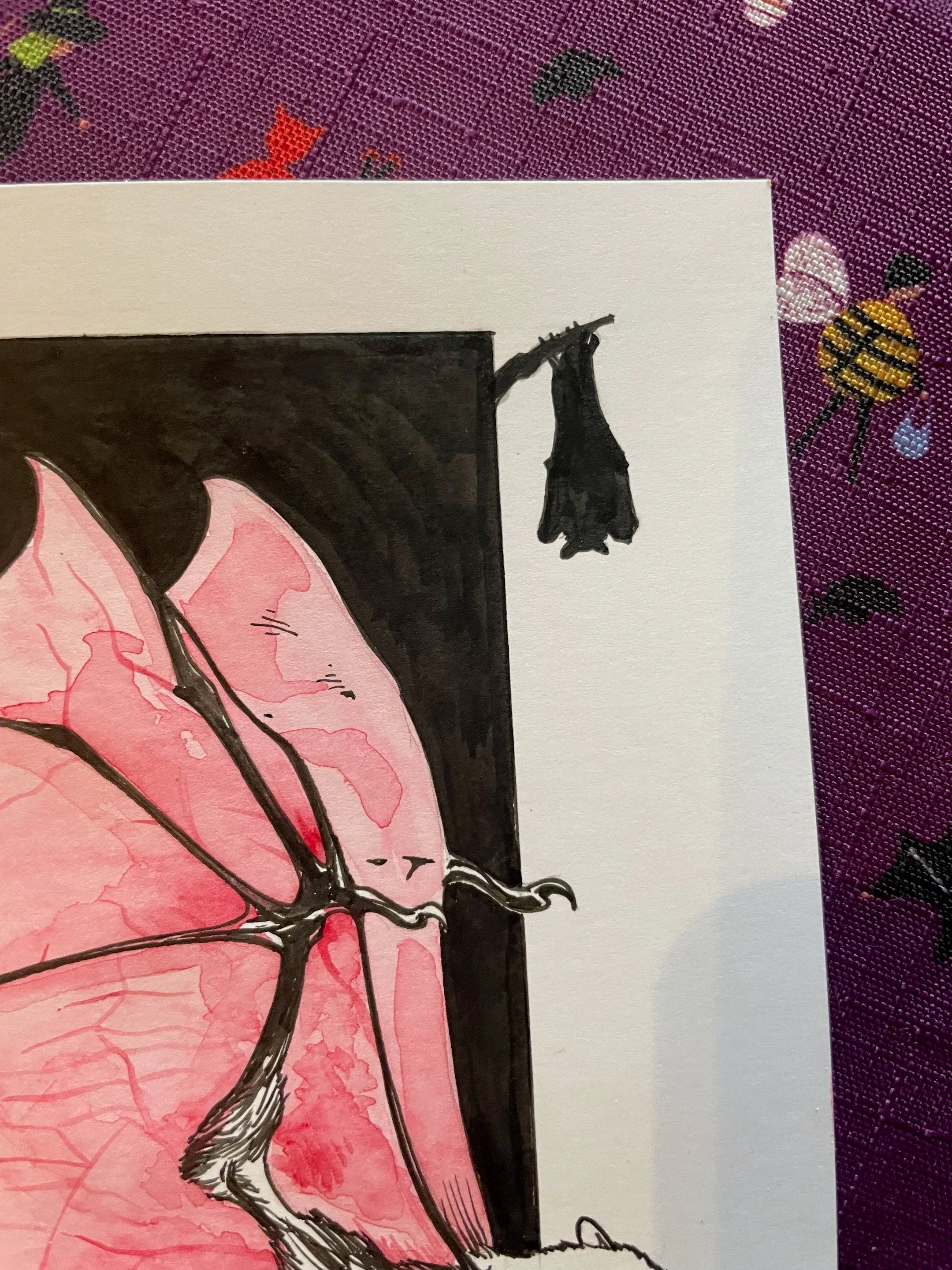 Zooctober 2024, Day 13: “Bat”