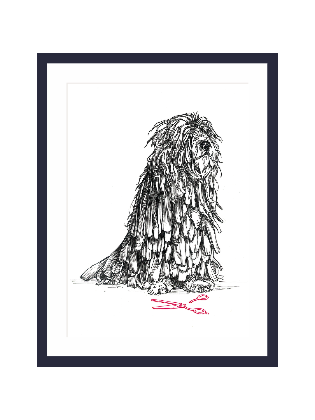 Zooctober 2025-Day 15: “Ragged” (Print)