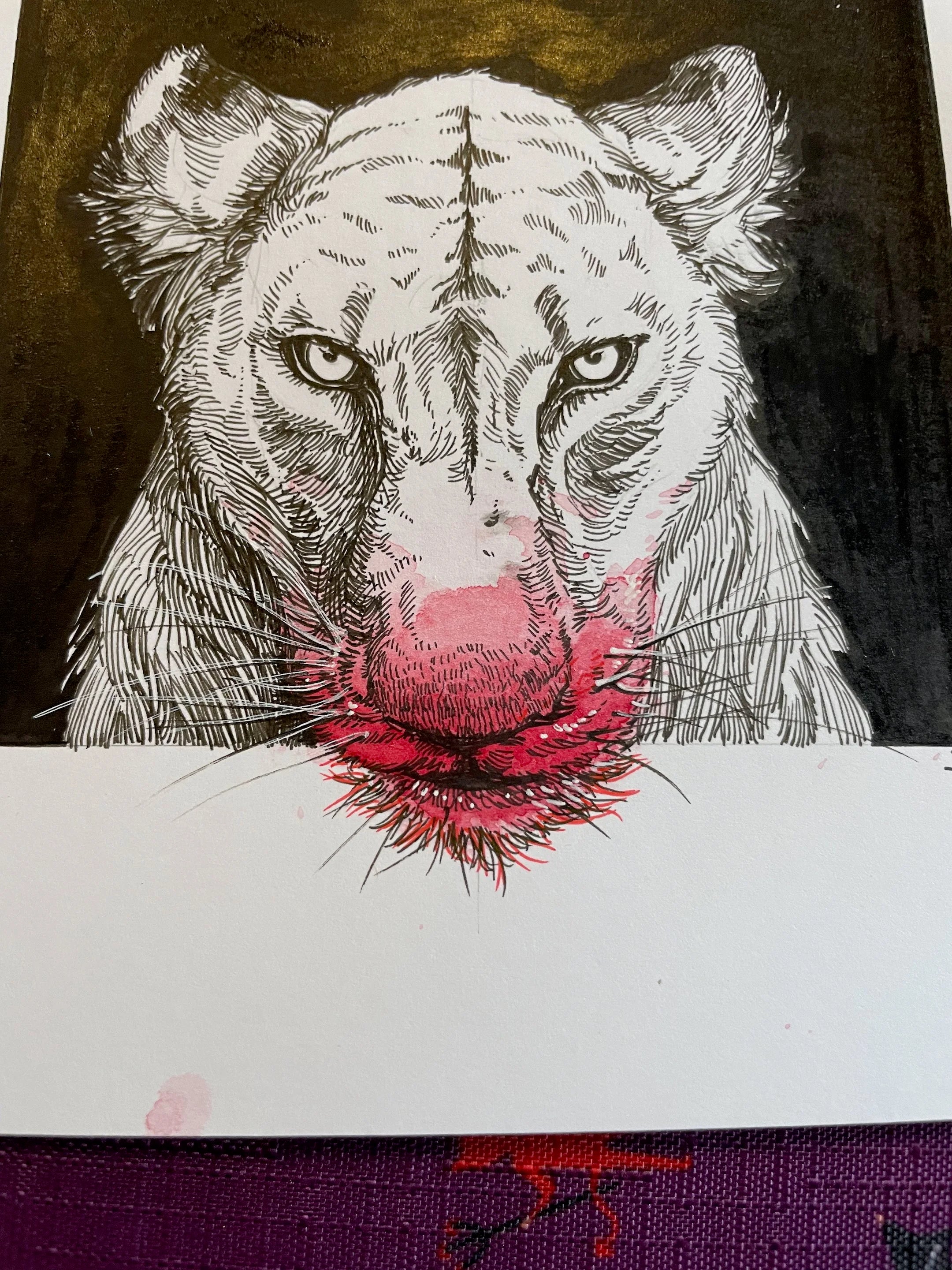 Zooctober 2024, Day 15: “Lion(ess)”