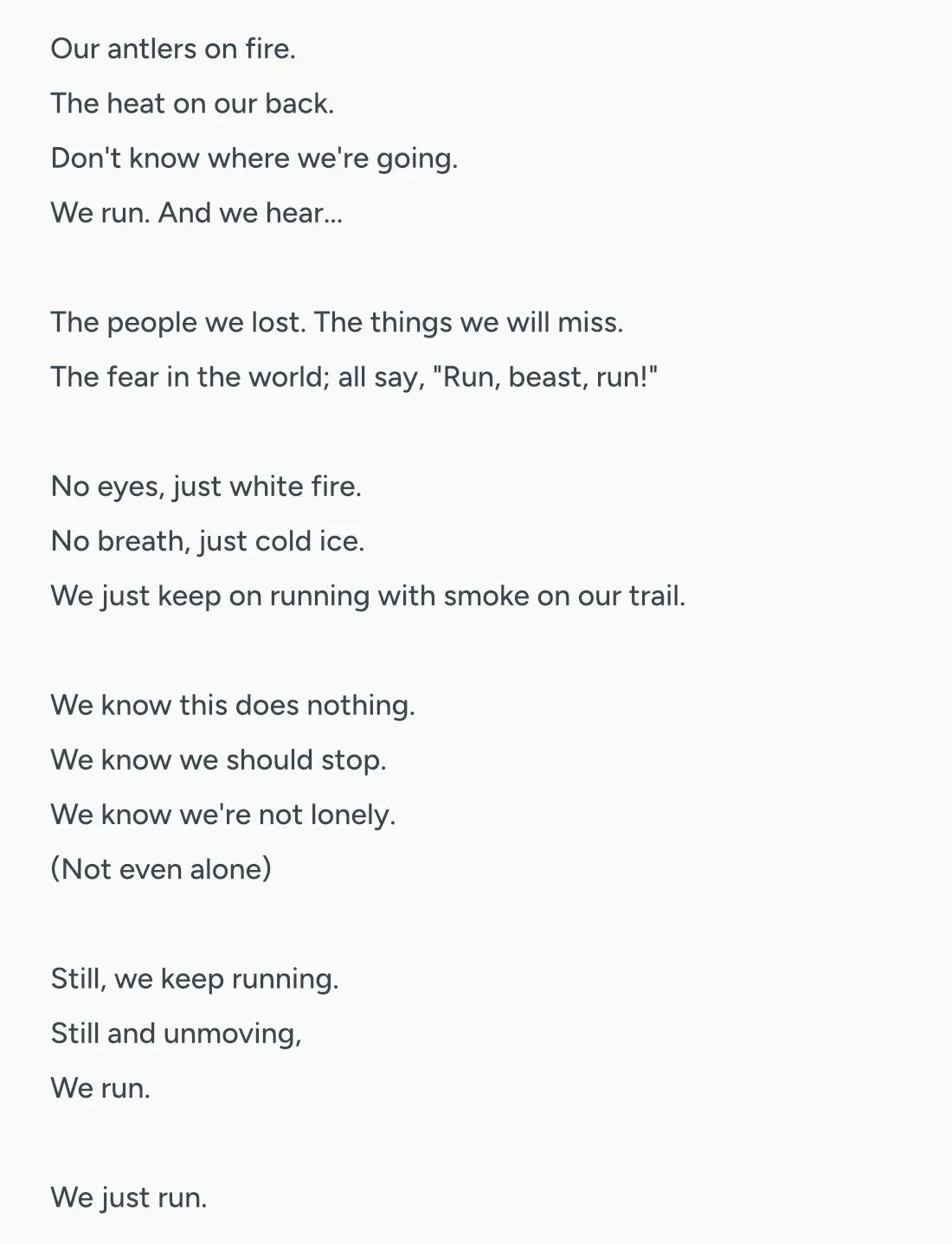 The World is on Fire