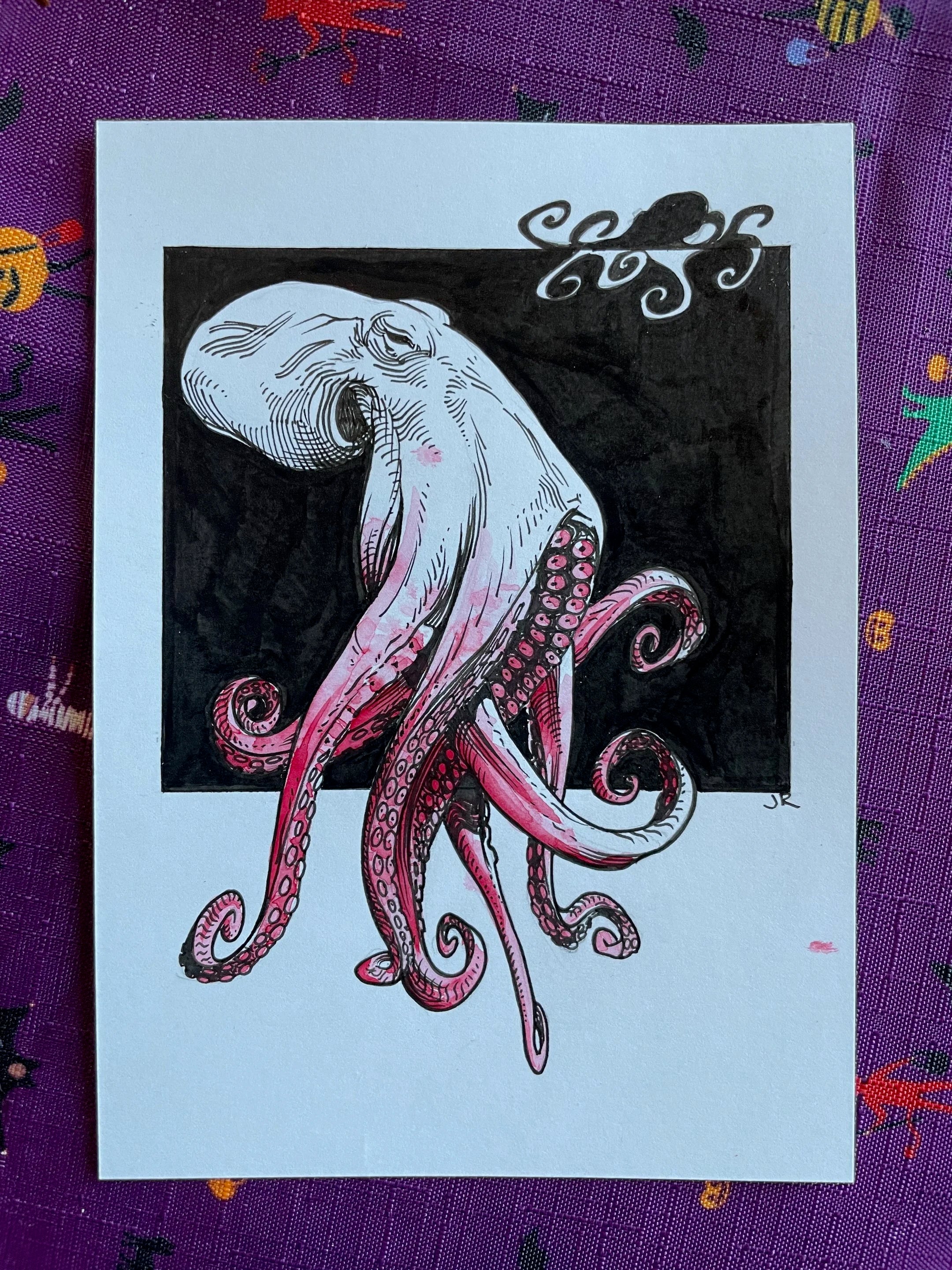 Zooctober 2024, Day 19: “Octopus”