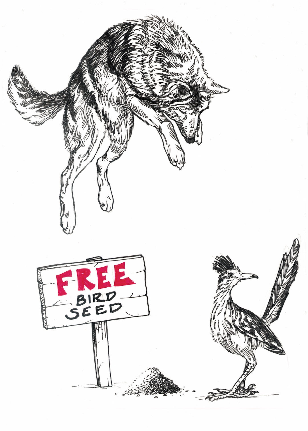 Zooctober 2025-Day 20: “Rivals” (Print)