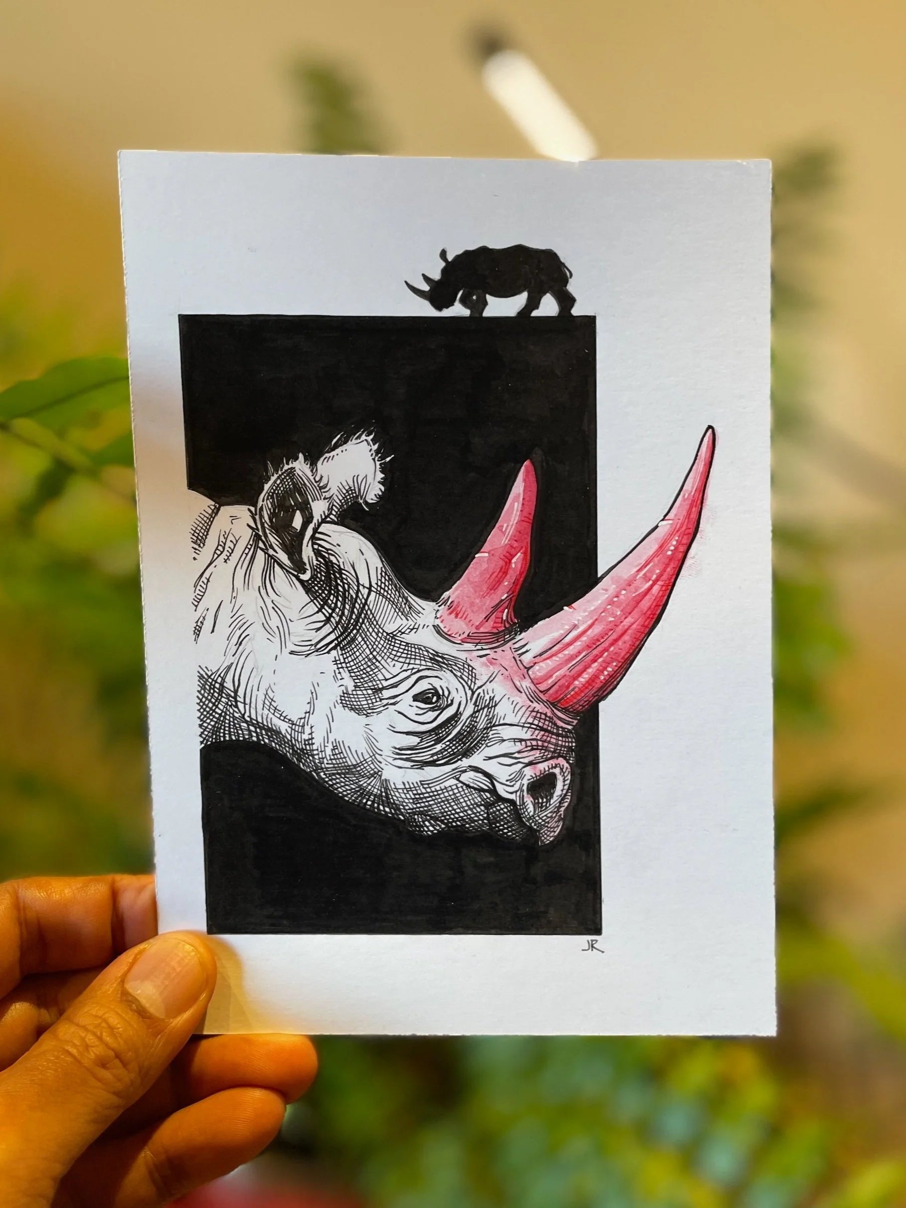 Zooctober 2024, Day 21: “Rhino”