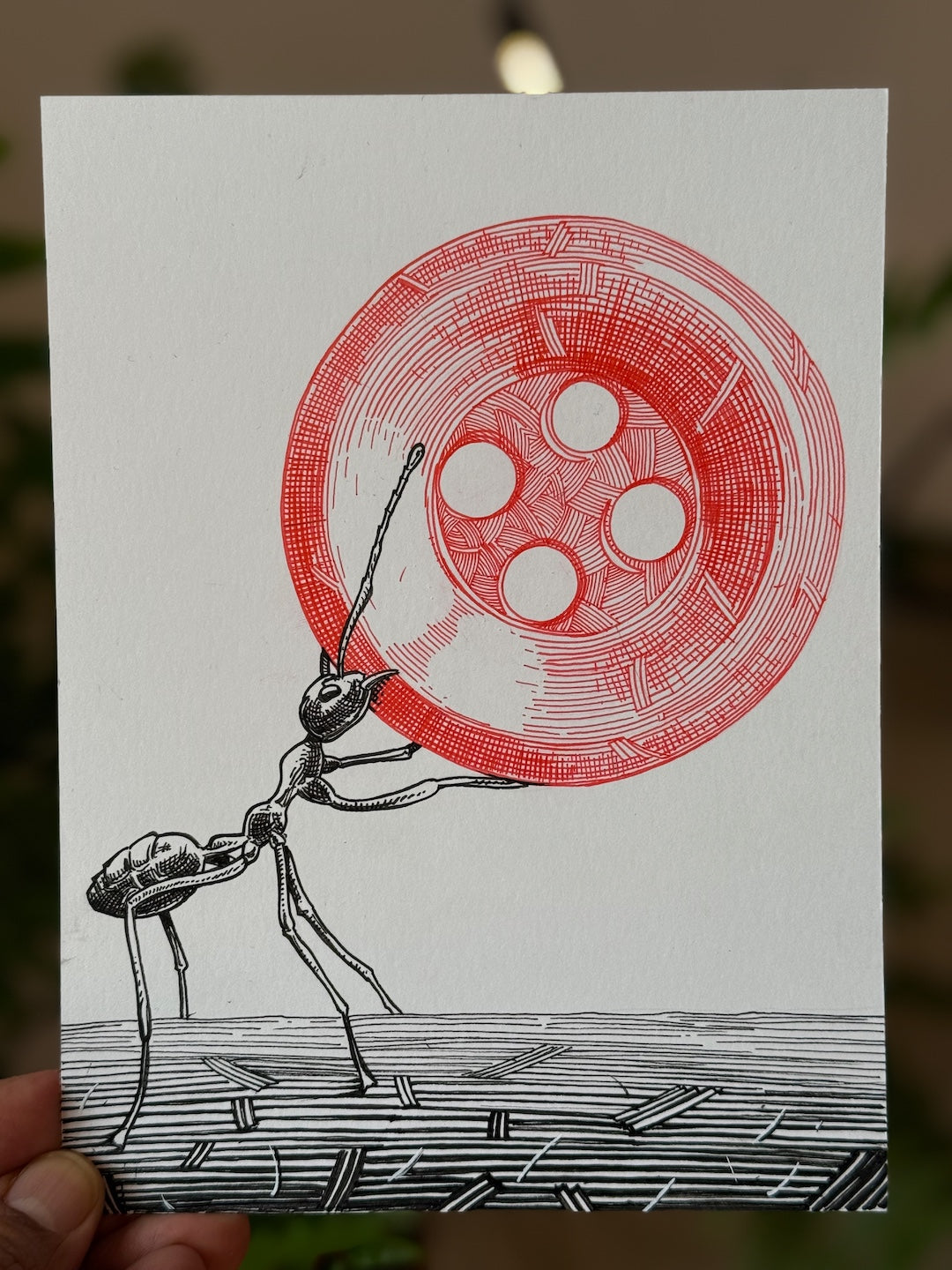 Zooctober 2025-Day 22: “Button”