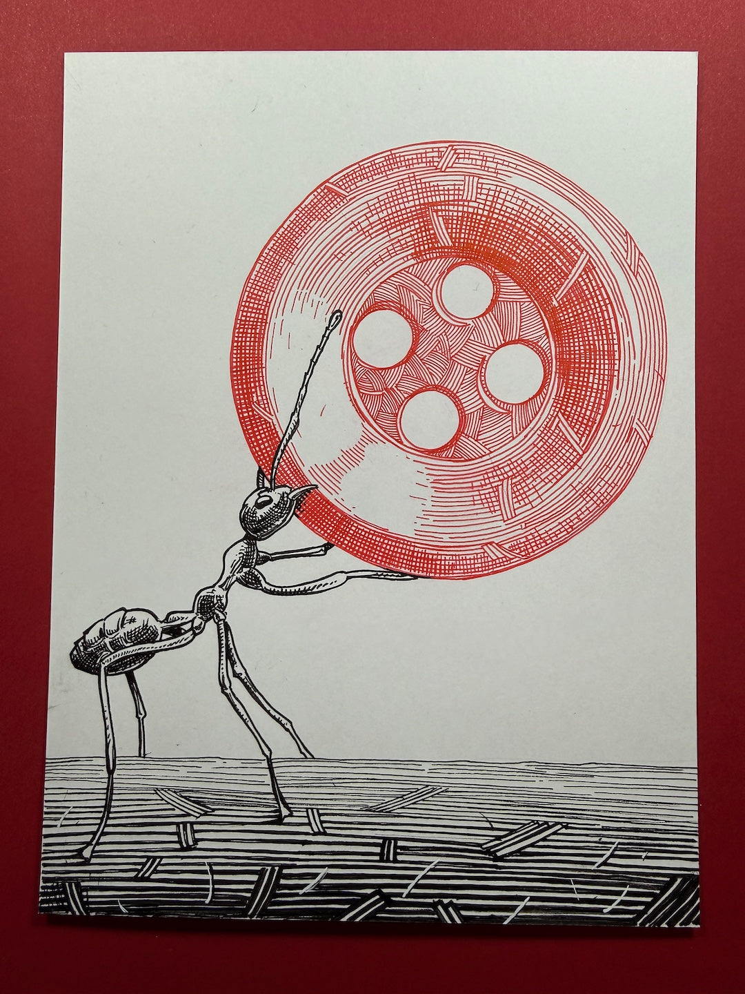 Zooctober 2025-Day 22: “Button”