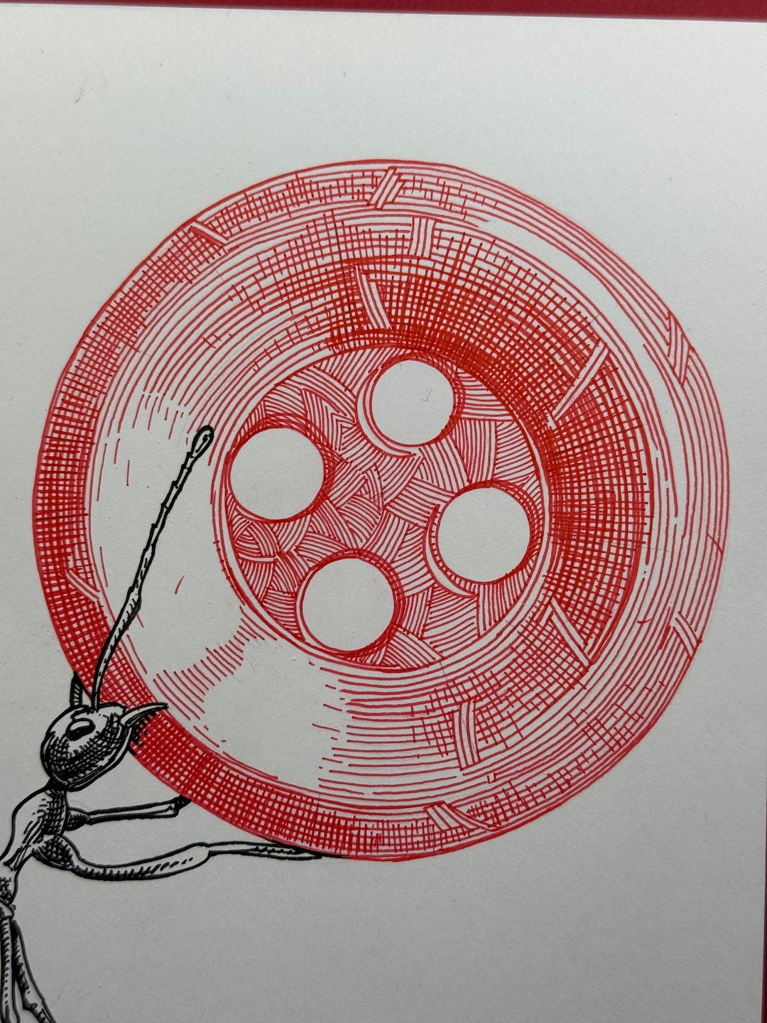 Zooctober 2025-Day 22: “Button”