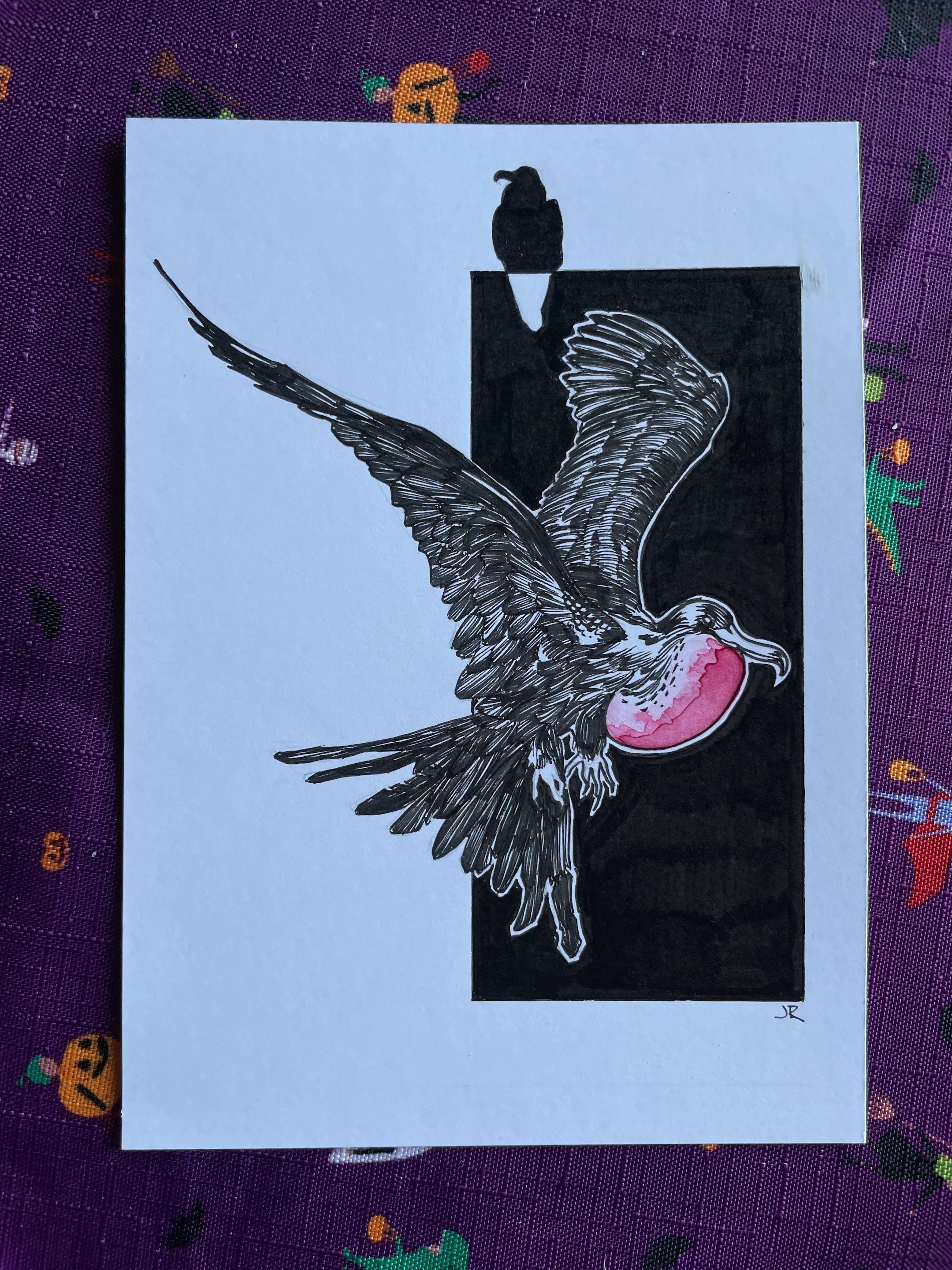 Zooctober 2024, Day 22: “Frigate Bird”