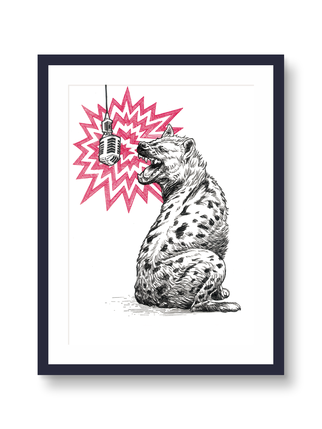 Zooctober 2025-Day 24: “Rowdy” (Print)