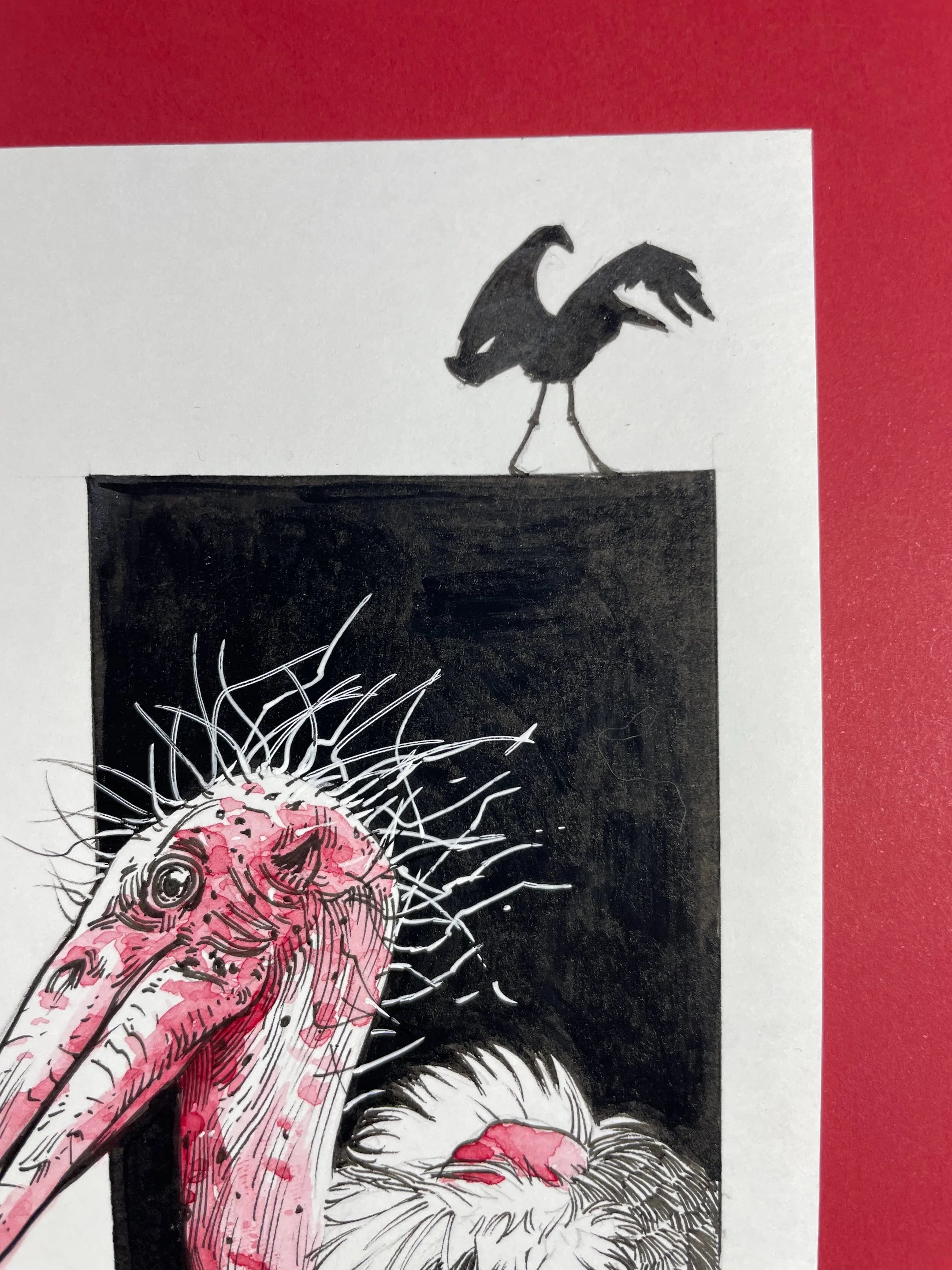 Zooctober 2024, Day 24: “Marabou”