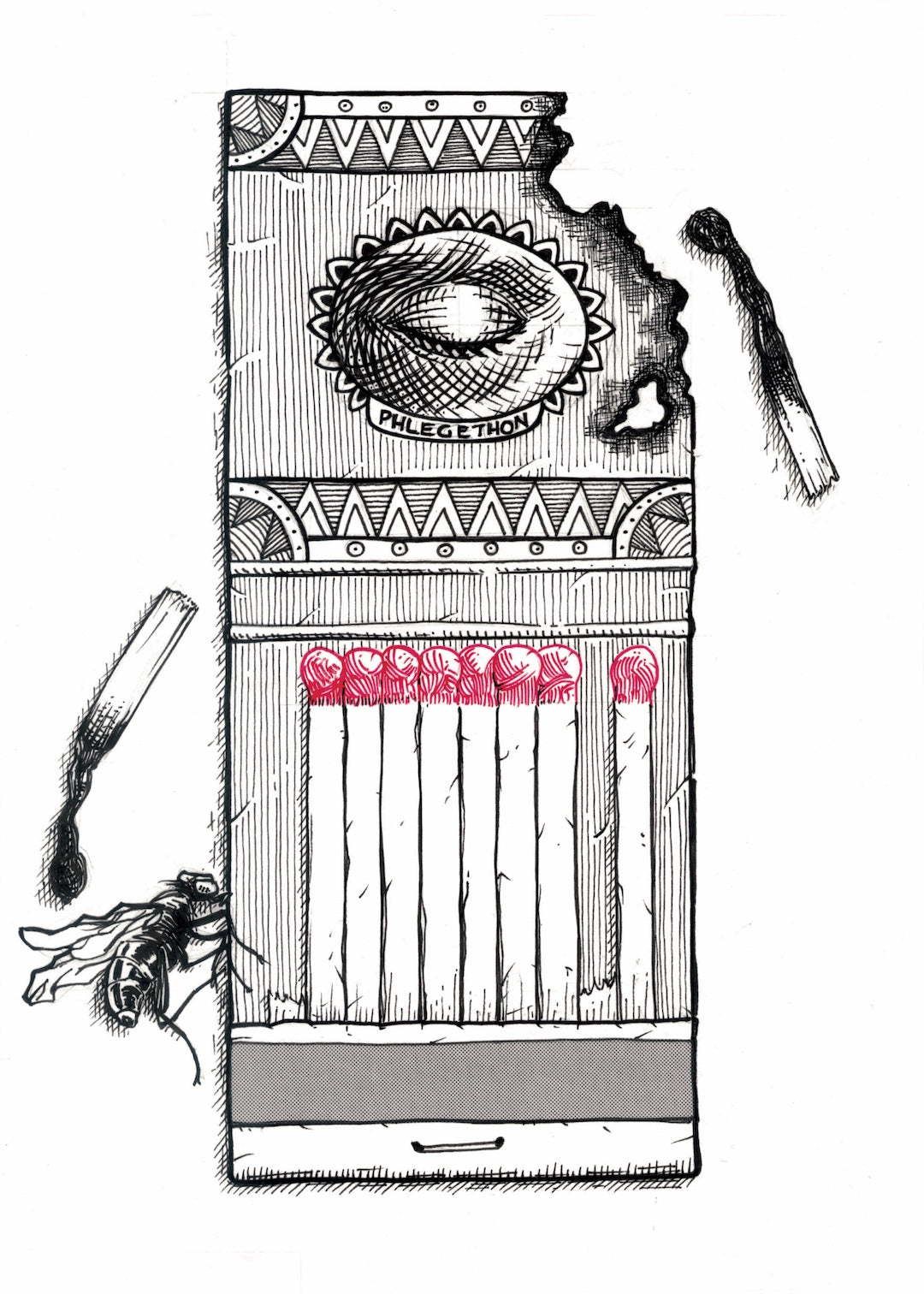 Zooctober 2025-Day 25: “Inferno” (Print)