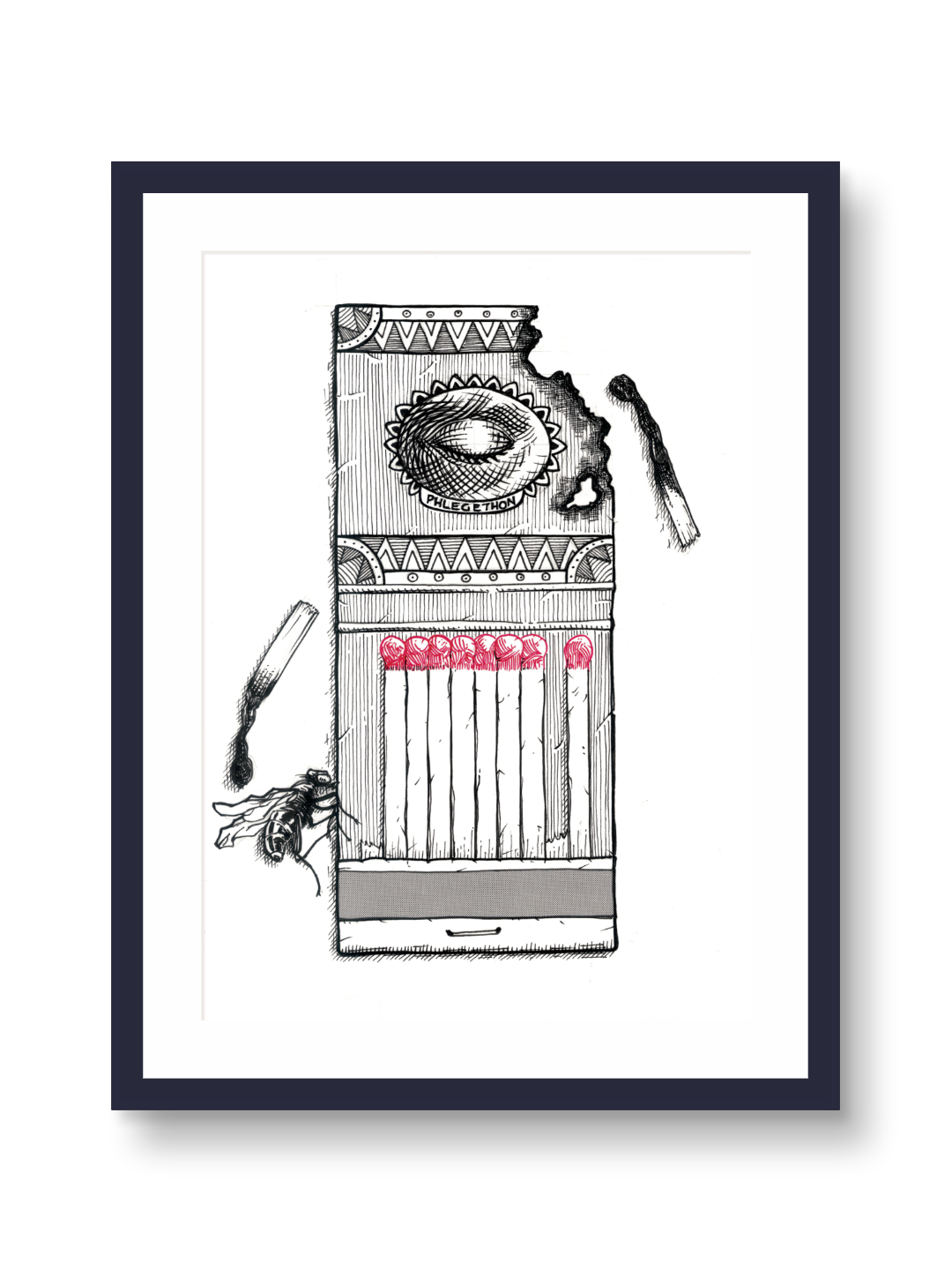 Zooctober 2025-Day 25: “Inferno” (Print)