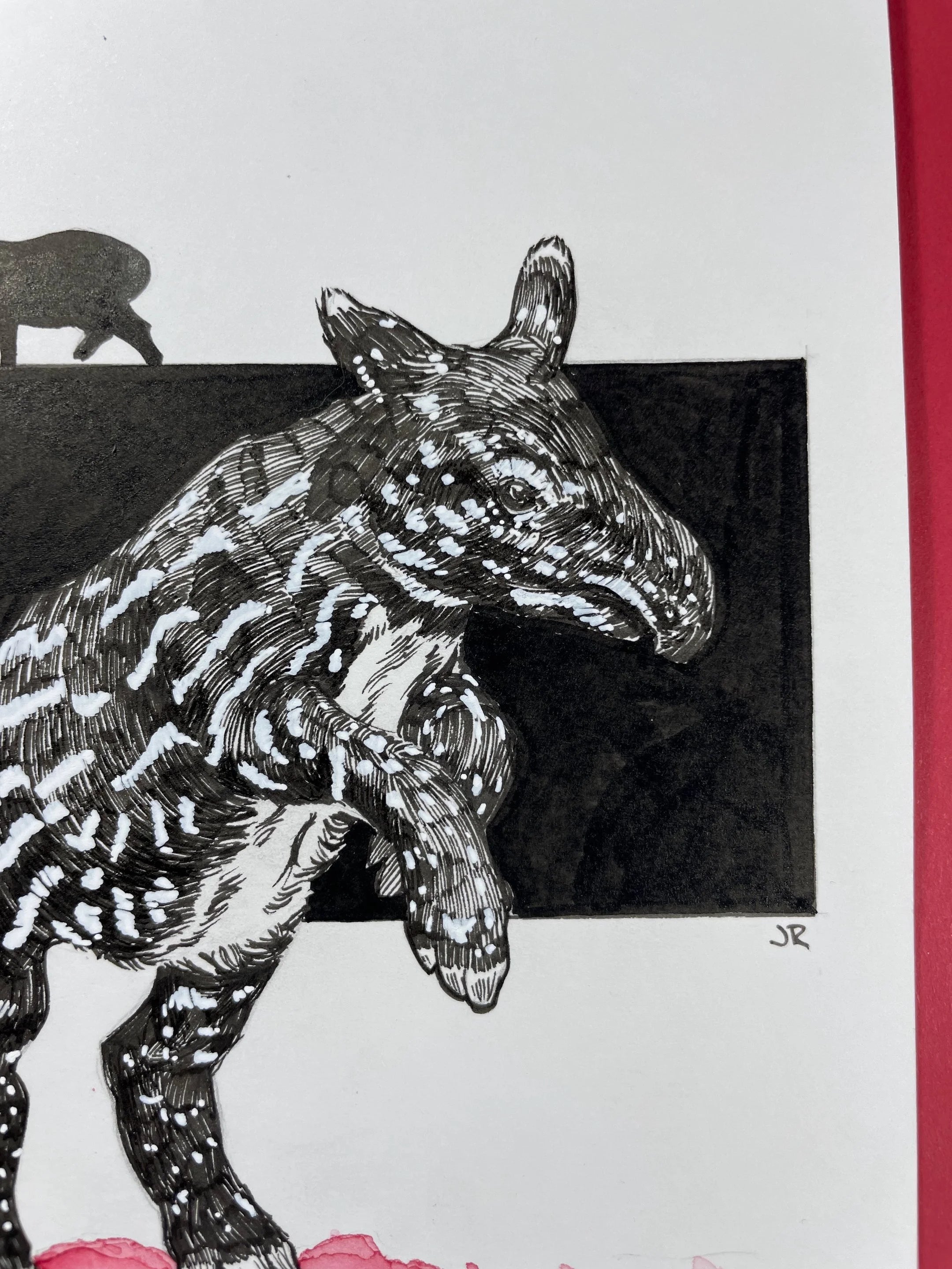 Zooctober 2024, Day 25: “Malayan Tapir”