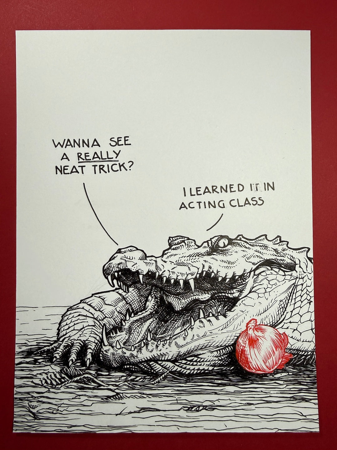 Zooctober 2025-Day 27: “Onion”