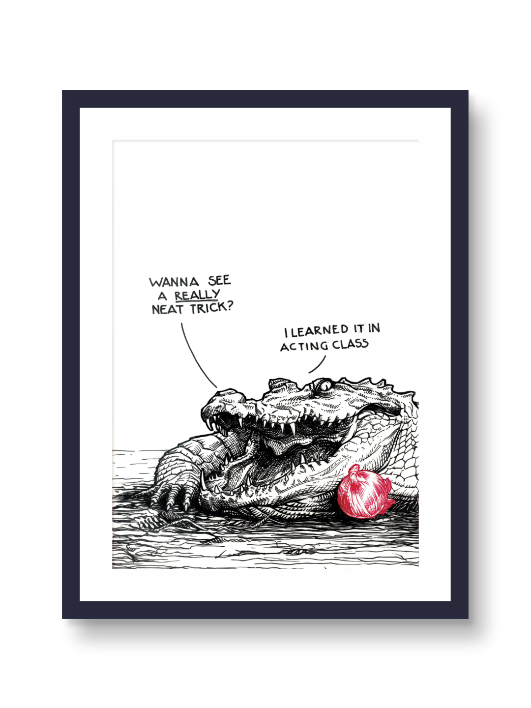 Zooctober 2025-Day 27: “Onion” (Print)