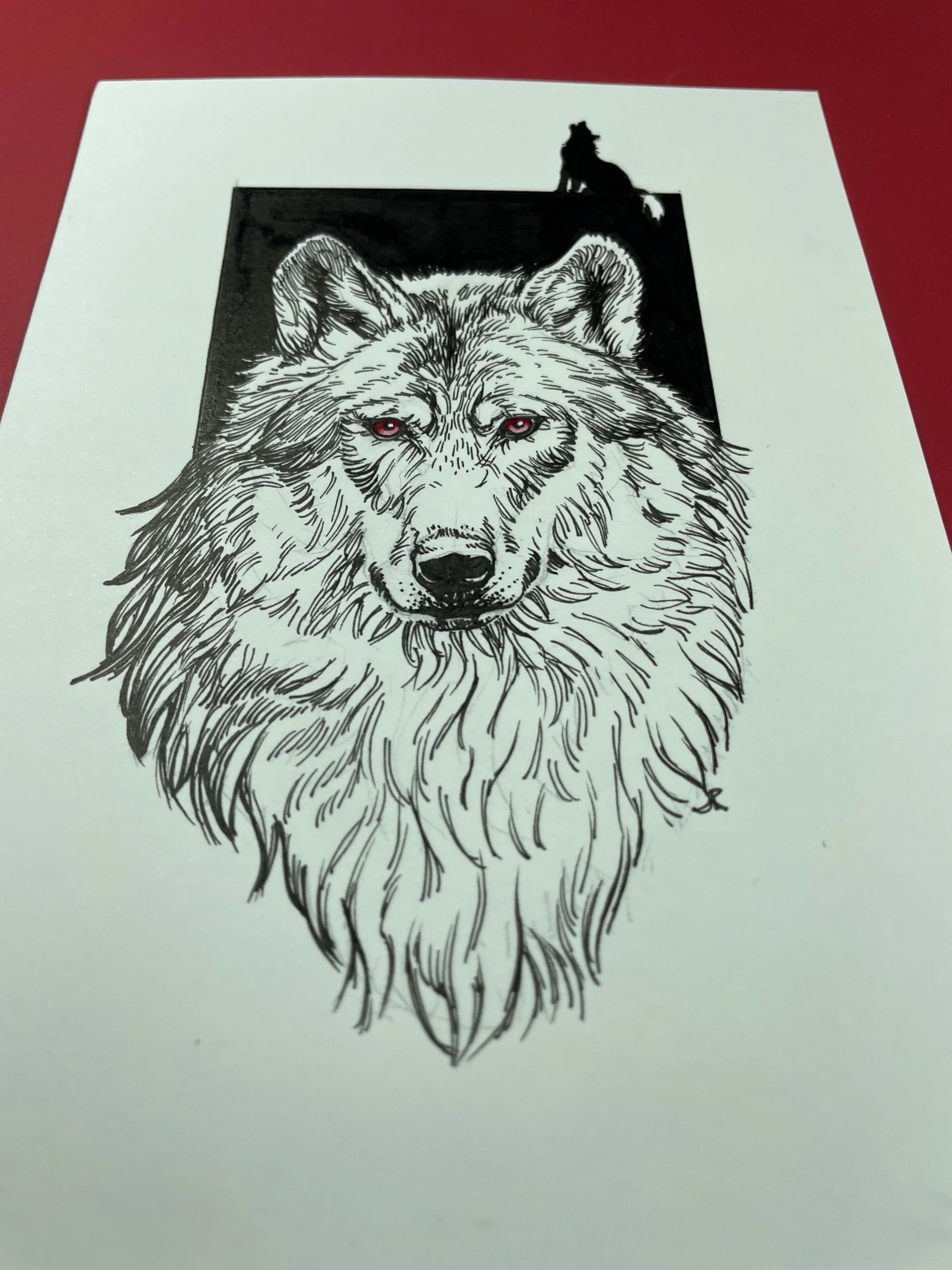 Zooctober 2024, Day 27: “Wolf”