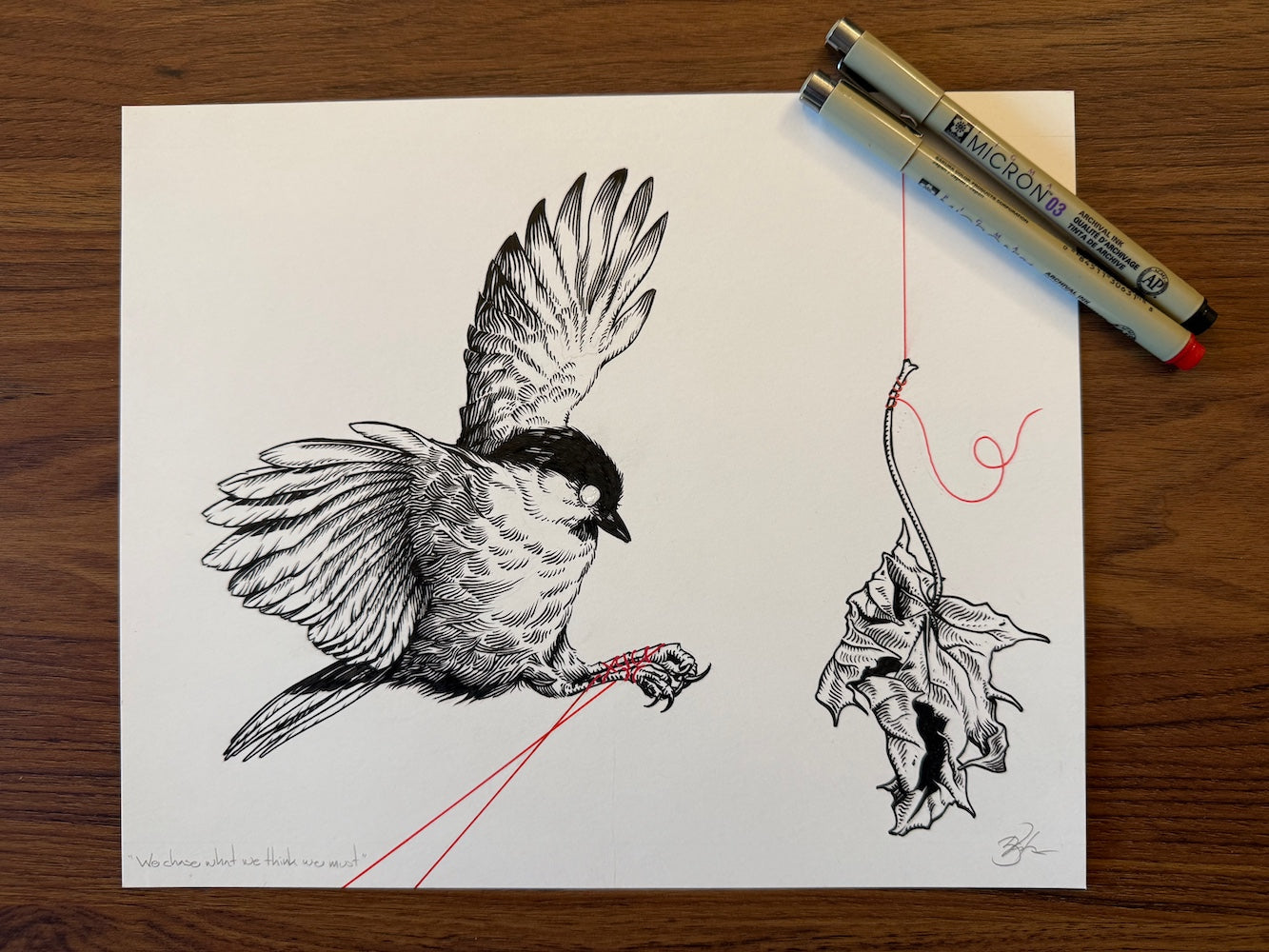 "Chase" Original Drawing
