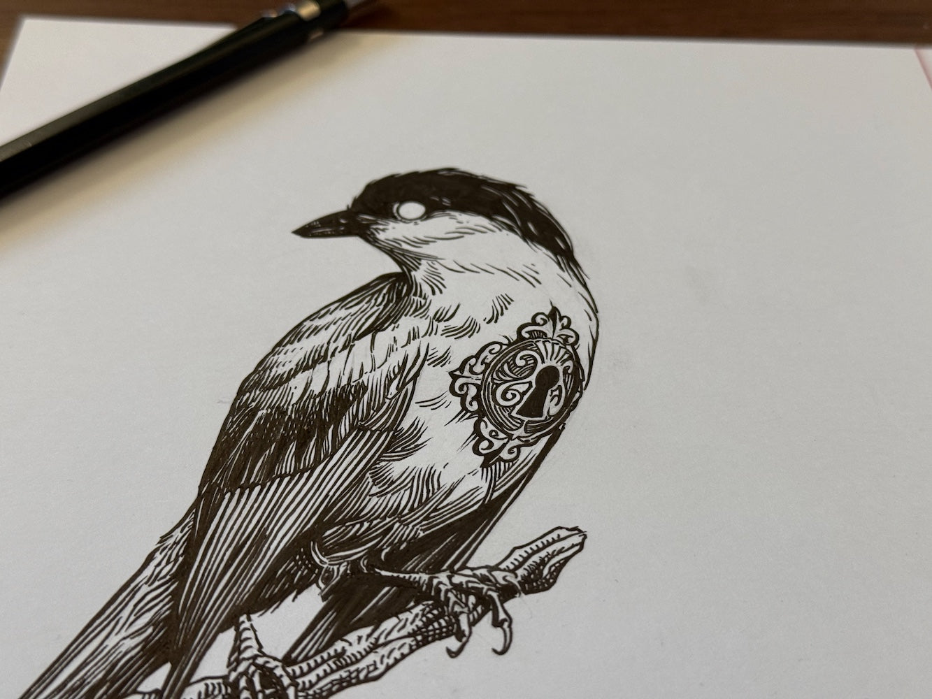 "Ignore" Original Drawing