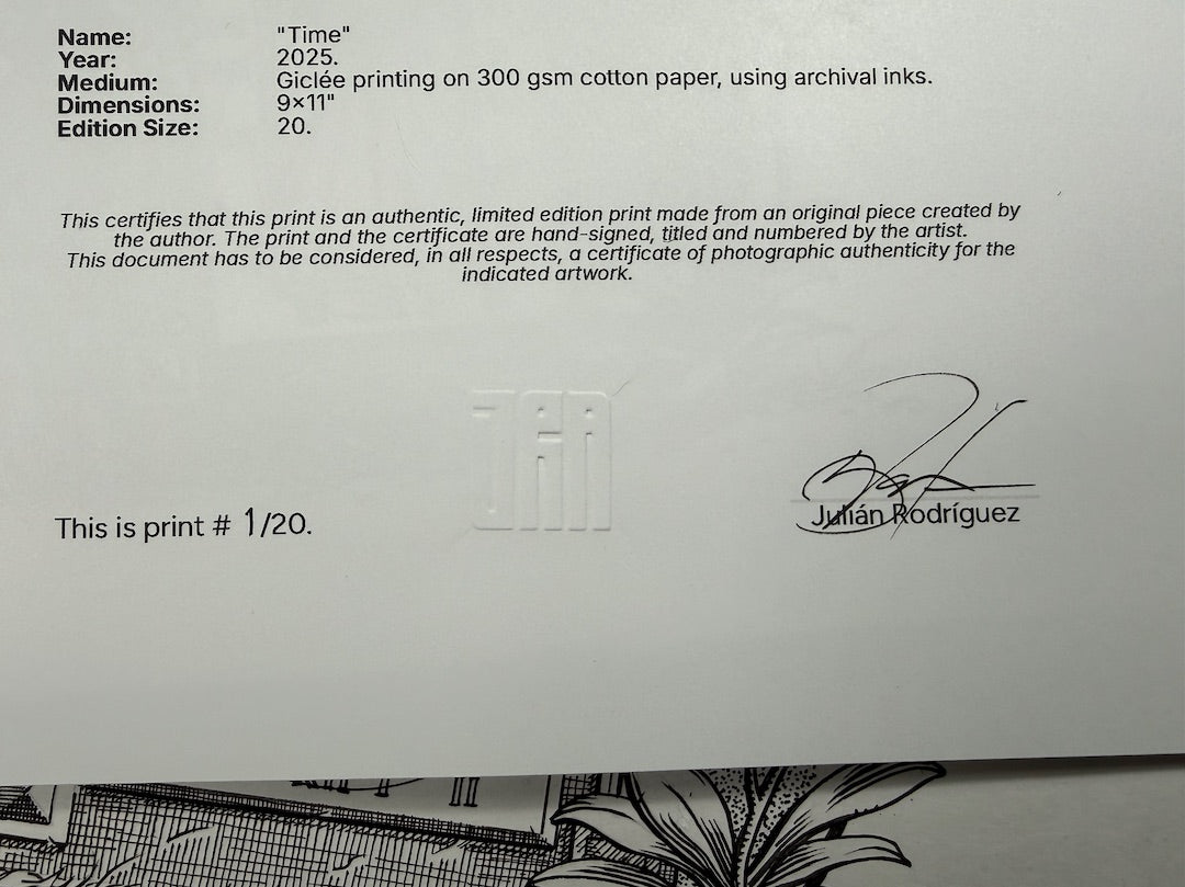 "Time" Limited Edition Print